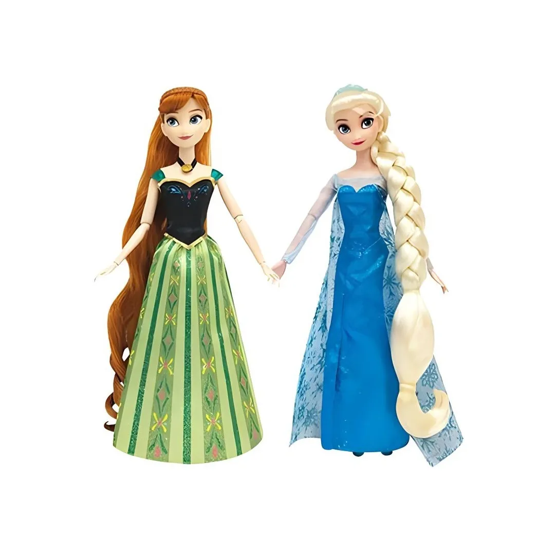 Disney Aisa Disney Frozen 2 Anna Princess Set Ball Jointed Dolls