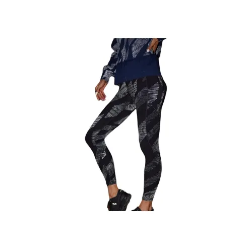 Sweaty Betty Черные с Рябью Reflective Print Женские Спортивные Брюки
