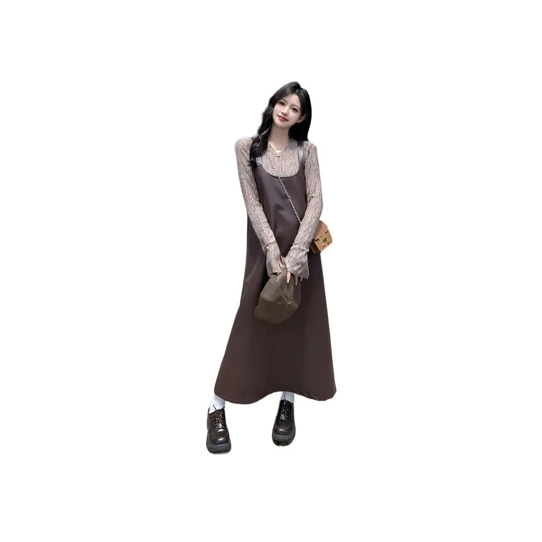 ZCDECO Коричневый Женские Комплекты с Юбкой