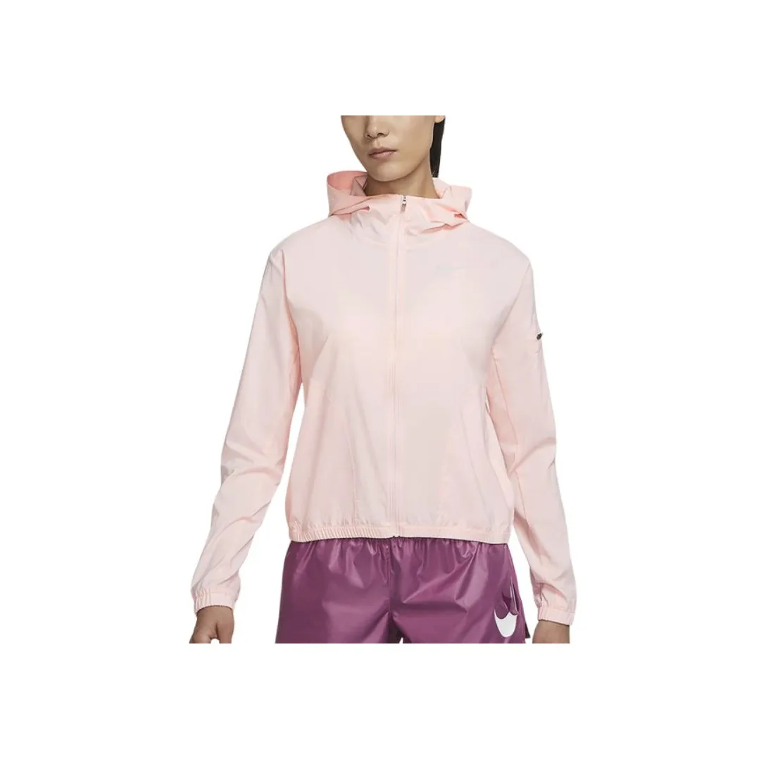 Nike Impossibly Light Women's Runing Hooded Jacket Pink