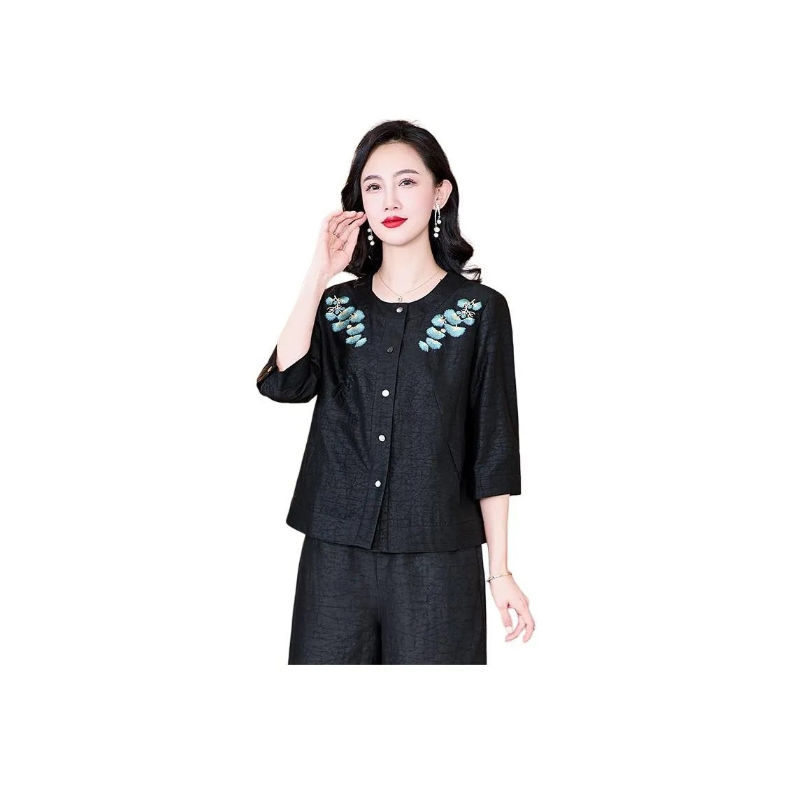 Yi Mengyuan Shirts Women's Black