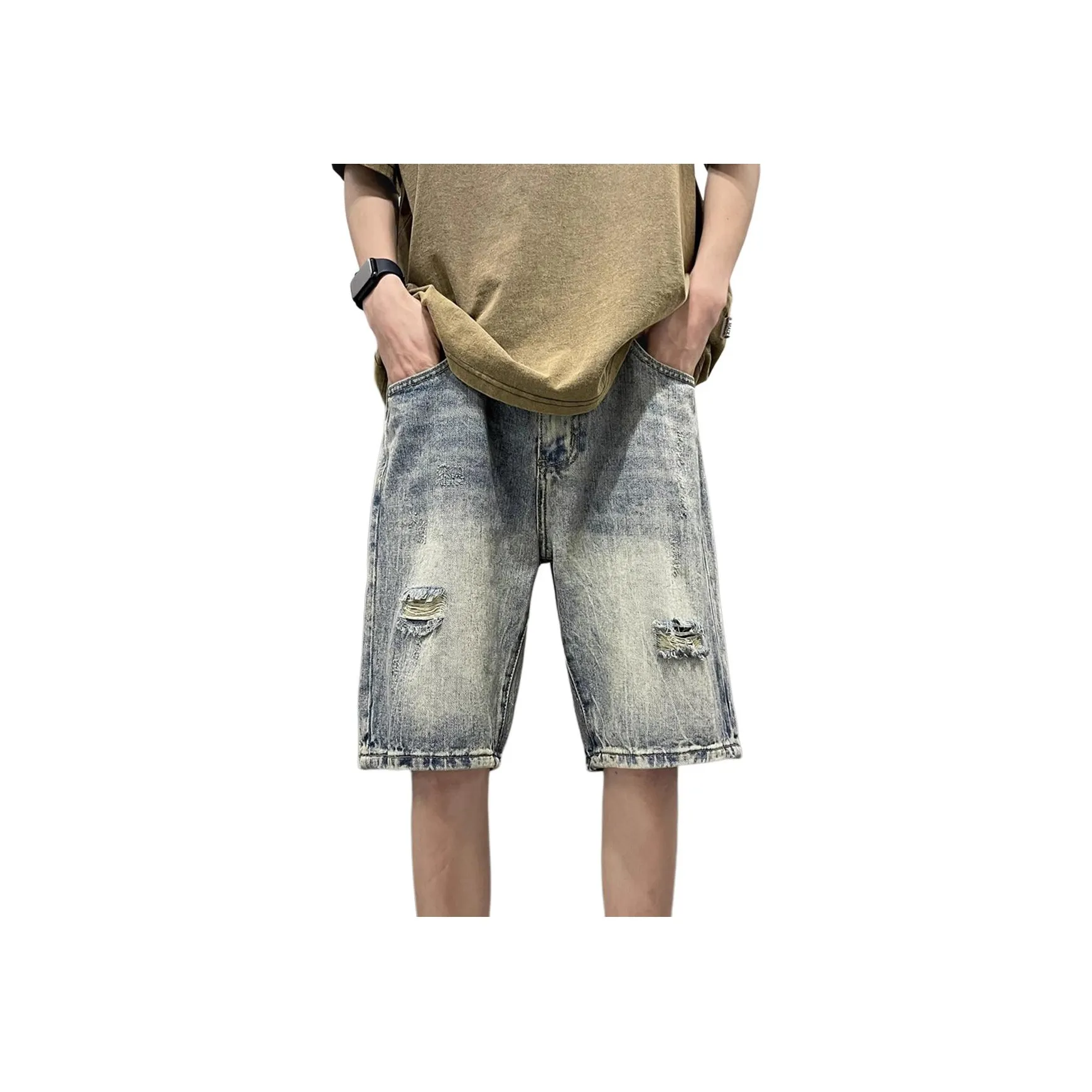 Humanism 1986 Джинсовые шорты Унисекс