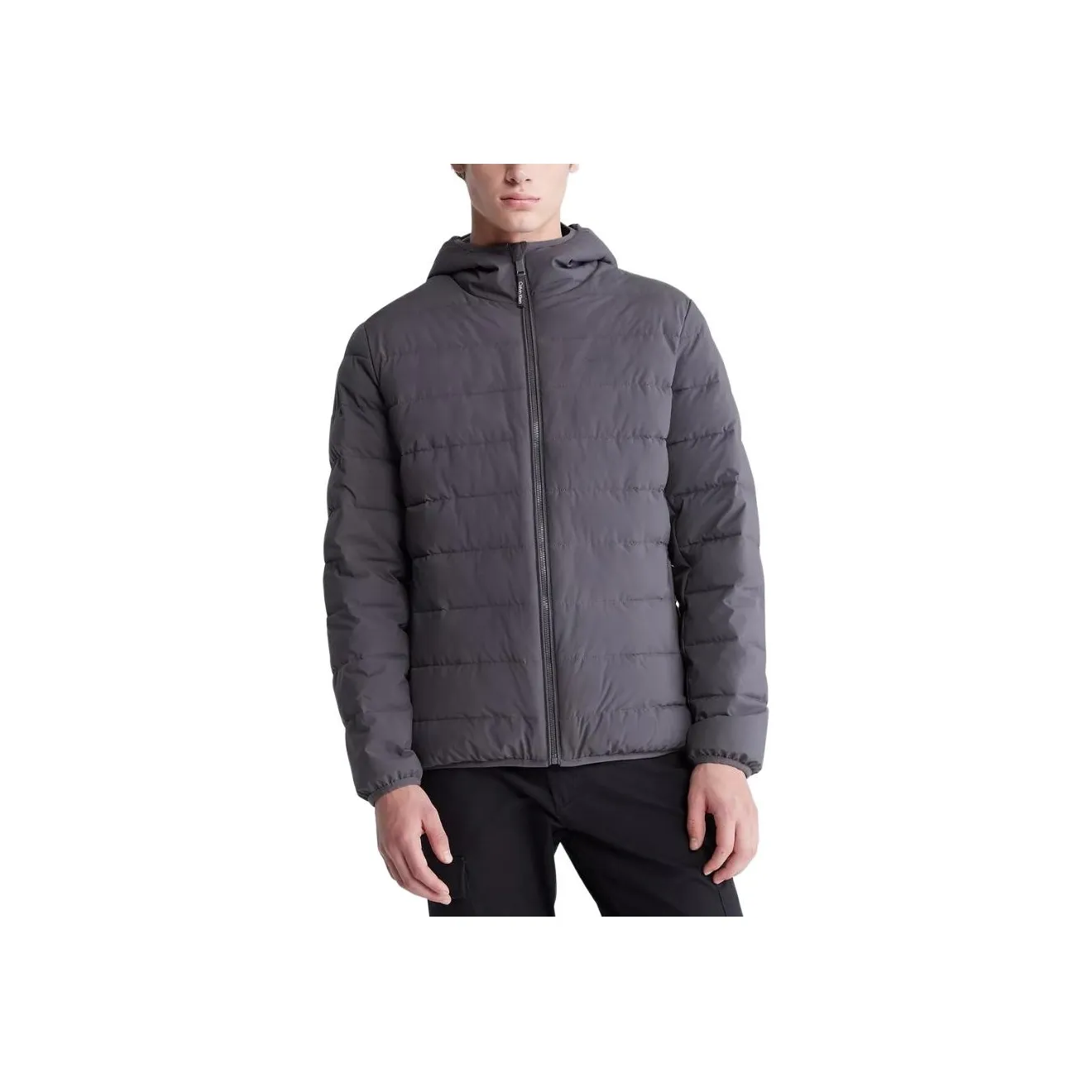 CALVIN KLEIN Puffer Jacket Men's Gray
