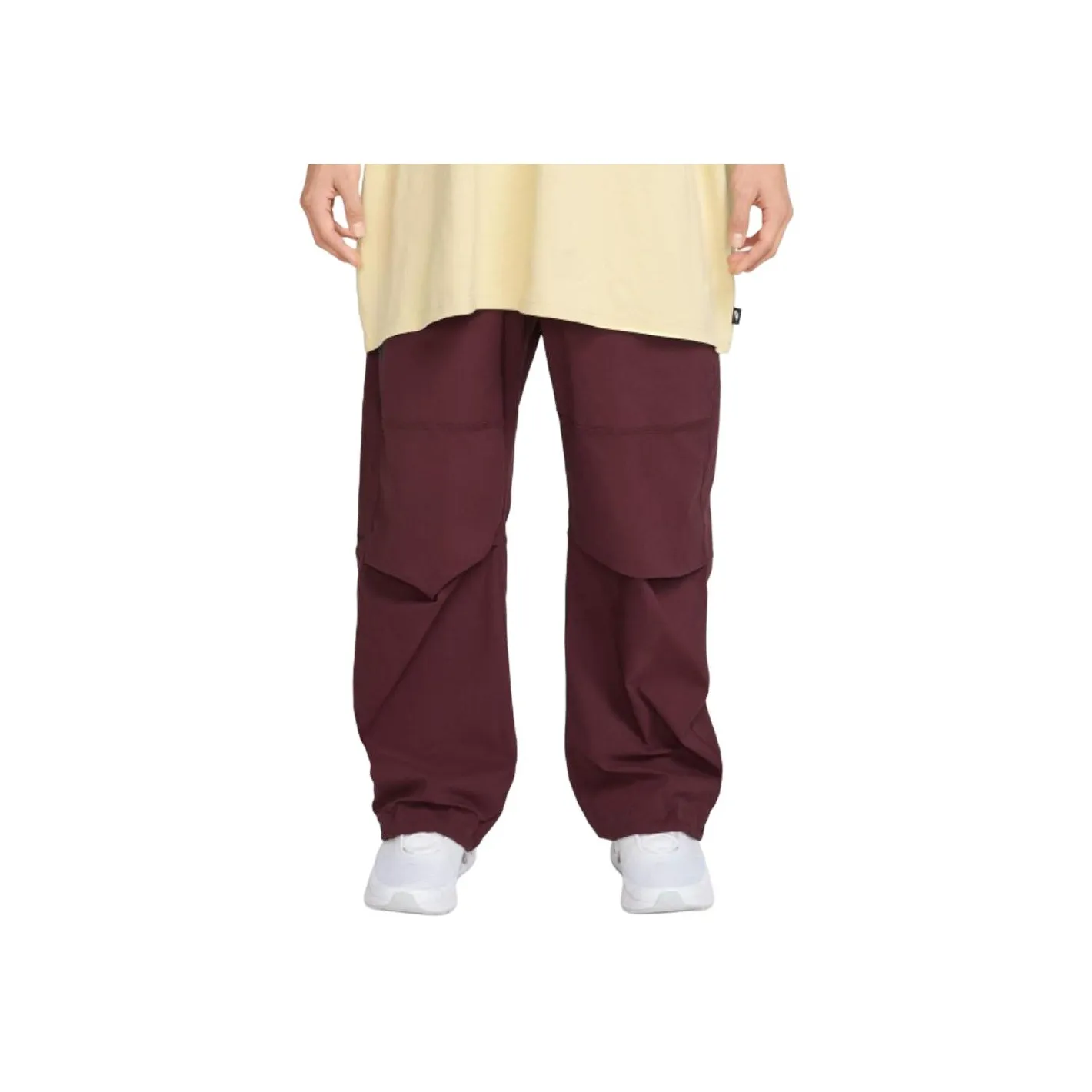 Nike Casual Pants Men's Burgundy