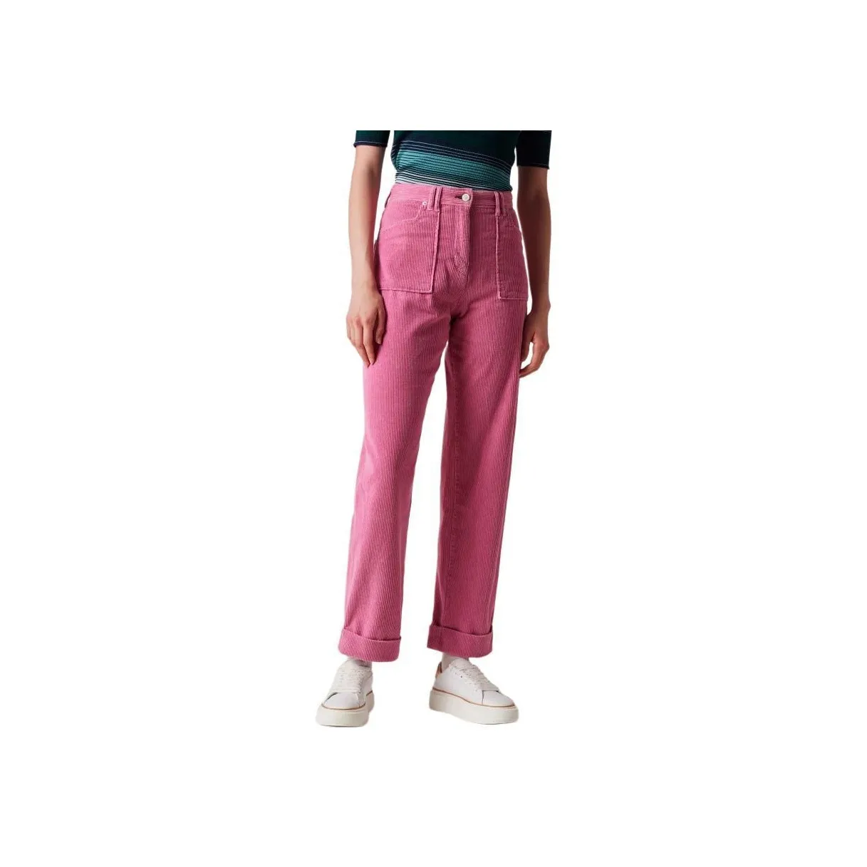 Paul Smith Corduroy Barrel leg Trousers