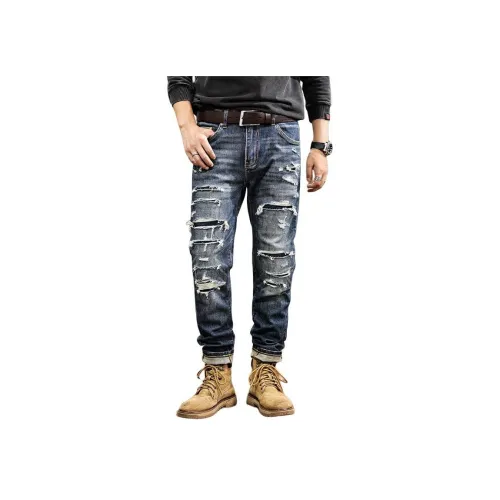 PIERRE CARDIN Blue Мужские Джинсы