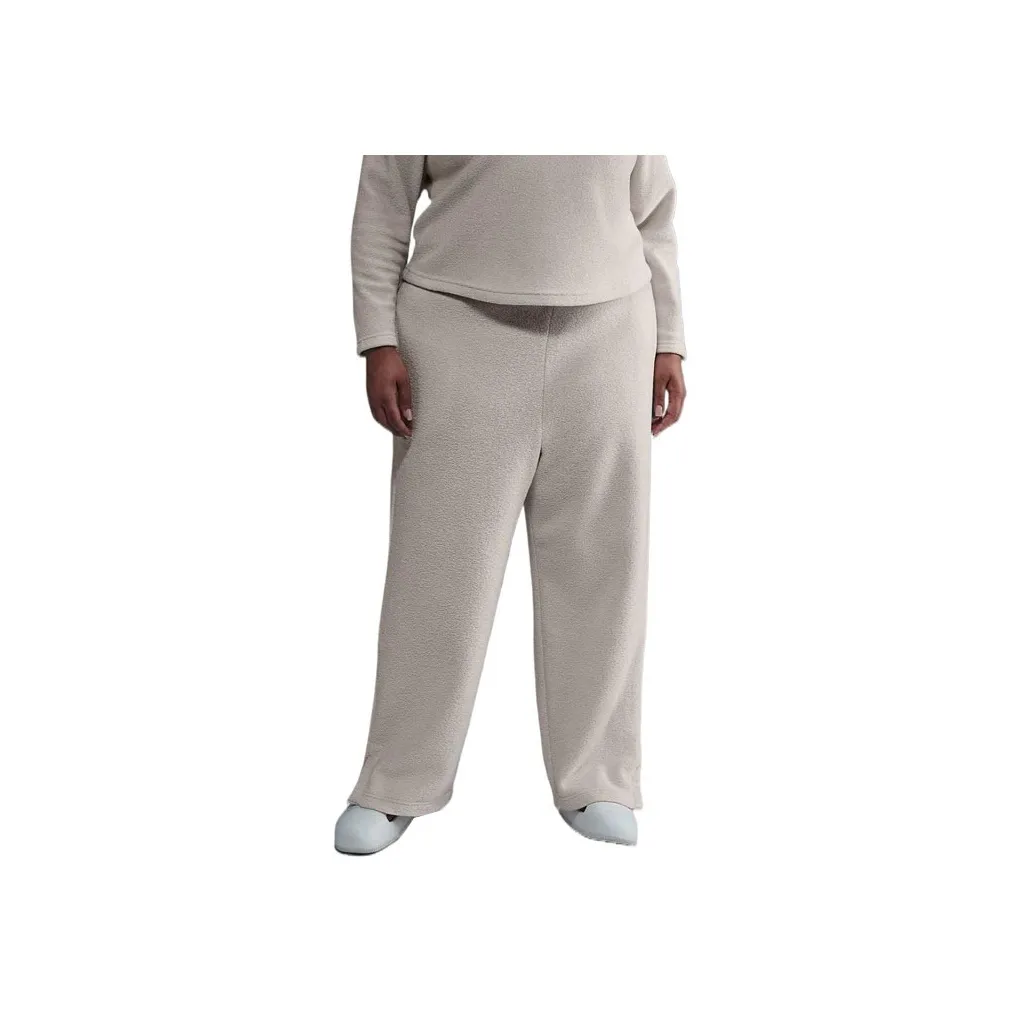 Nike Sportswear Phoenix Plush Women's High Waisted Wide Leg Cozy Fleece Pants Plus Size