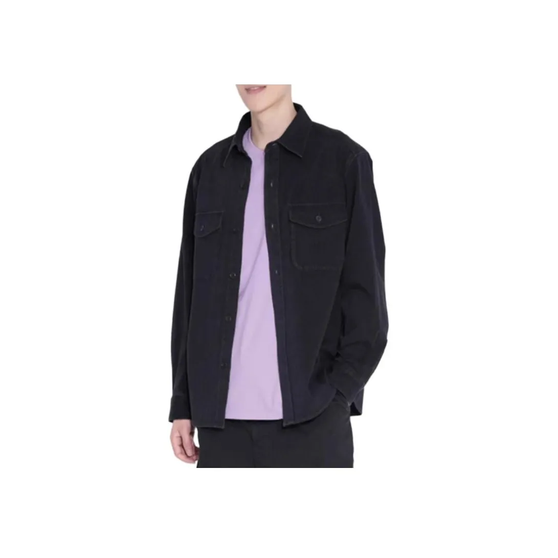 UNIQLO Denim Jacket Unisex Black