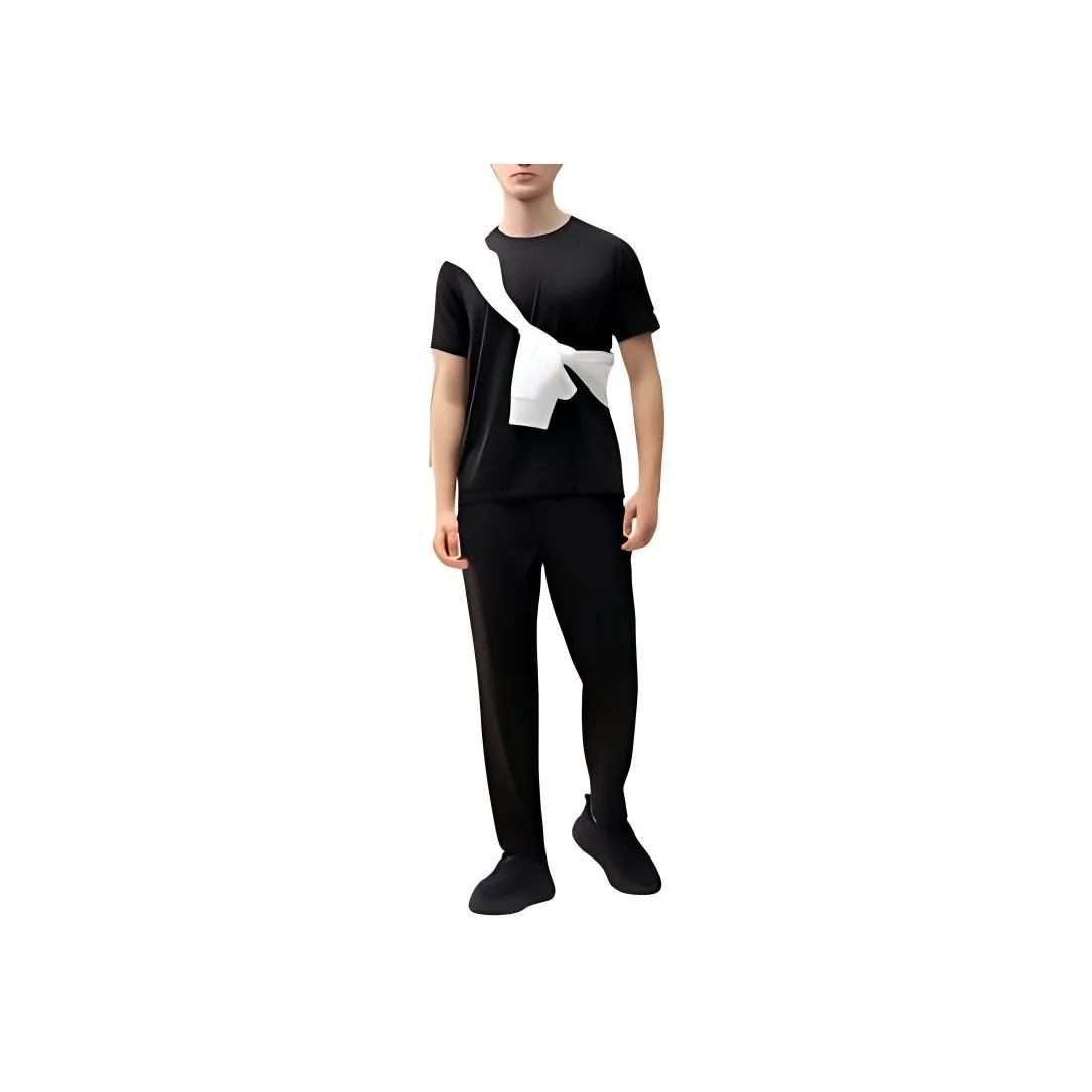 UNIQLO x RUIDIANYUNDONGYUAN Swedish Athlete Joint Series Casual Pants Unisex Black