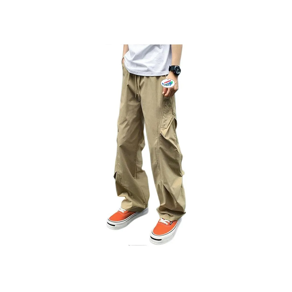 PWUE Унисекс Брюки карго