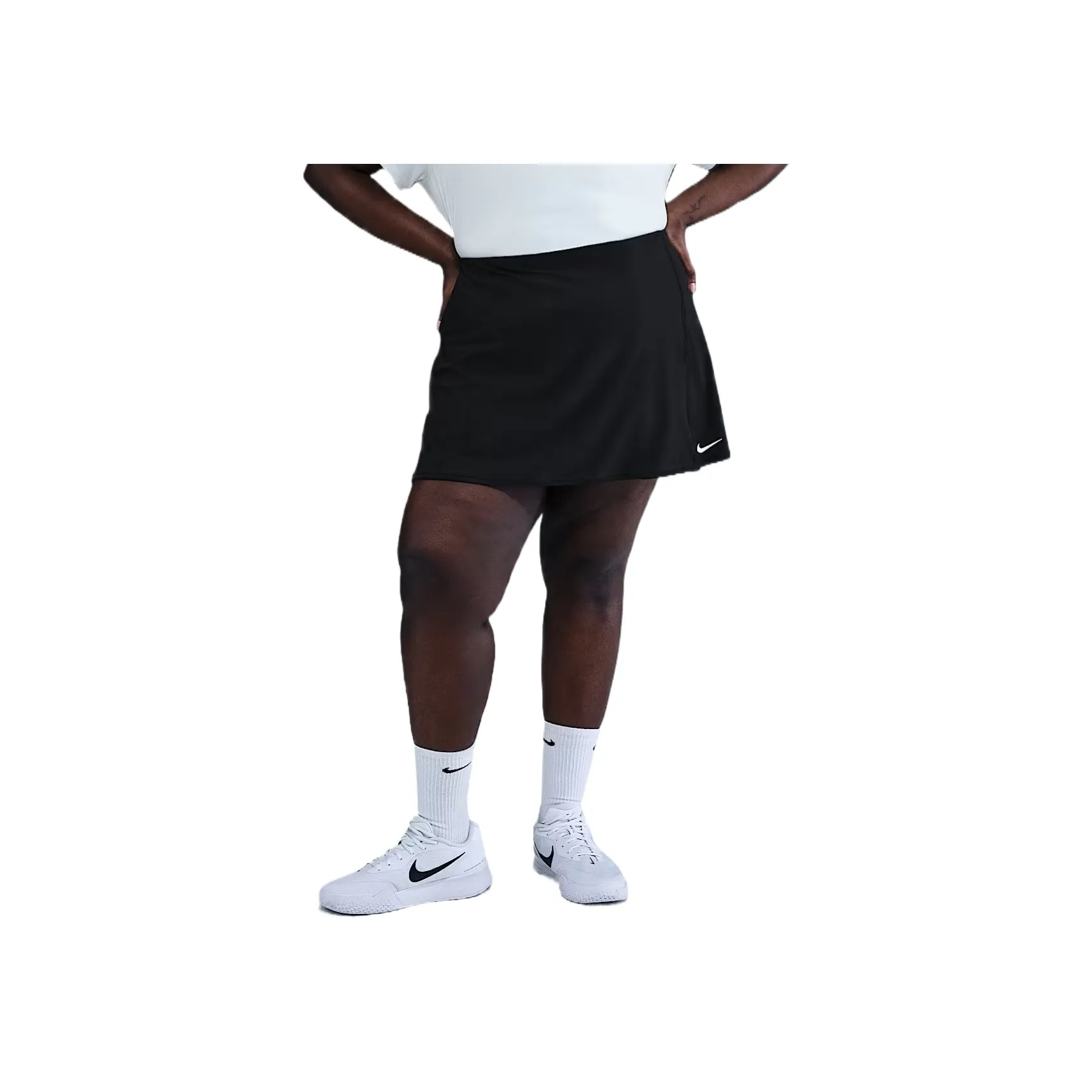 Nike Victory Women's Dri FIT Straight Tennis Skirt Plus Size