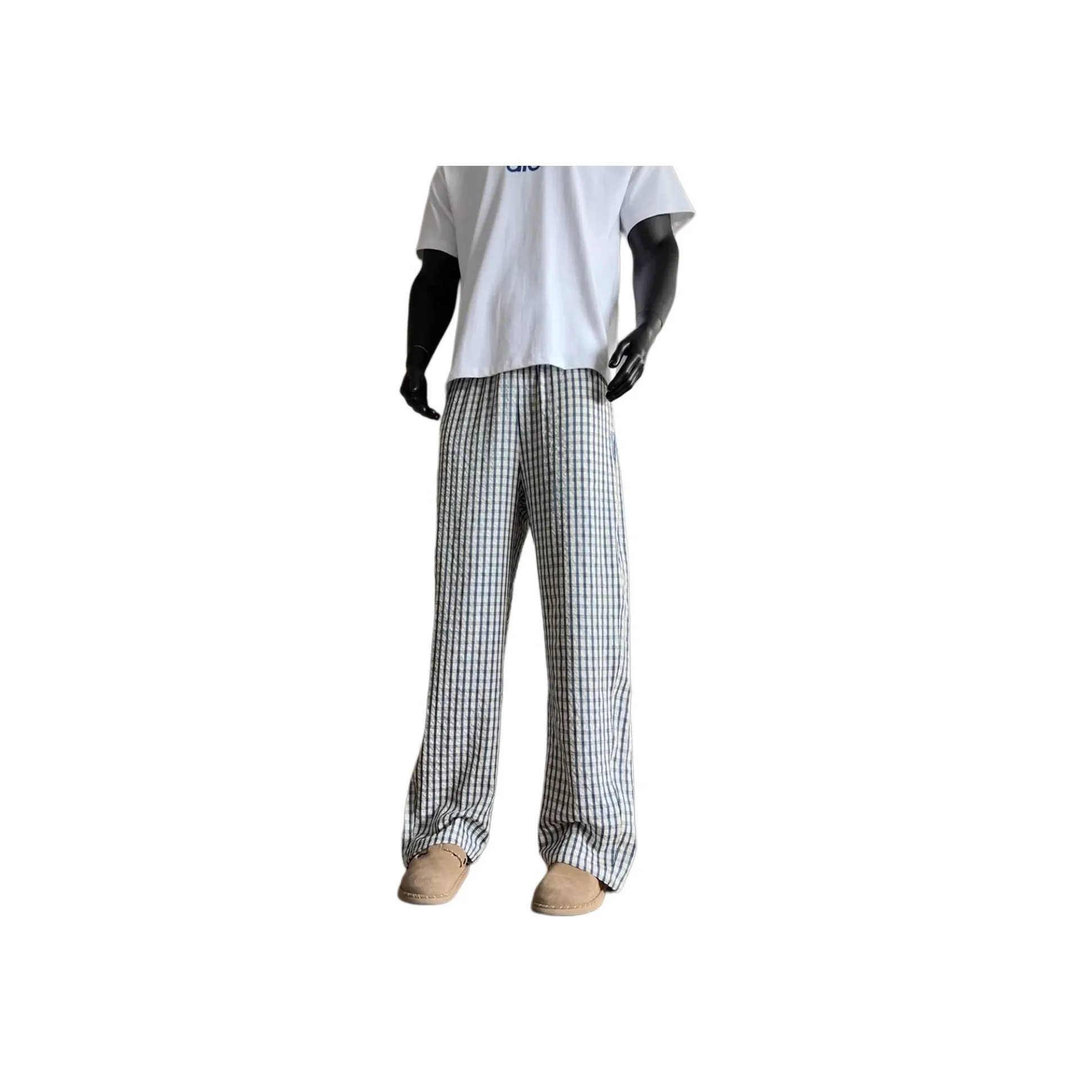 MORii Gray Men's Casual Pants MORii Серый Мужские Повседневные Брюки