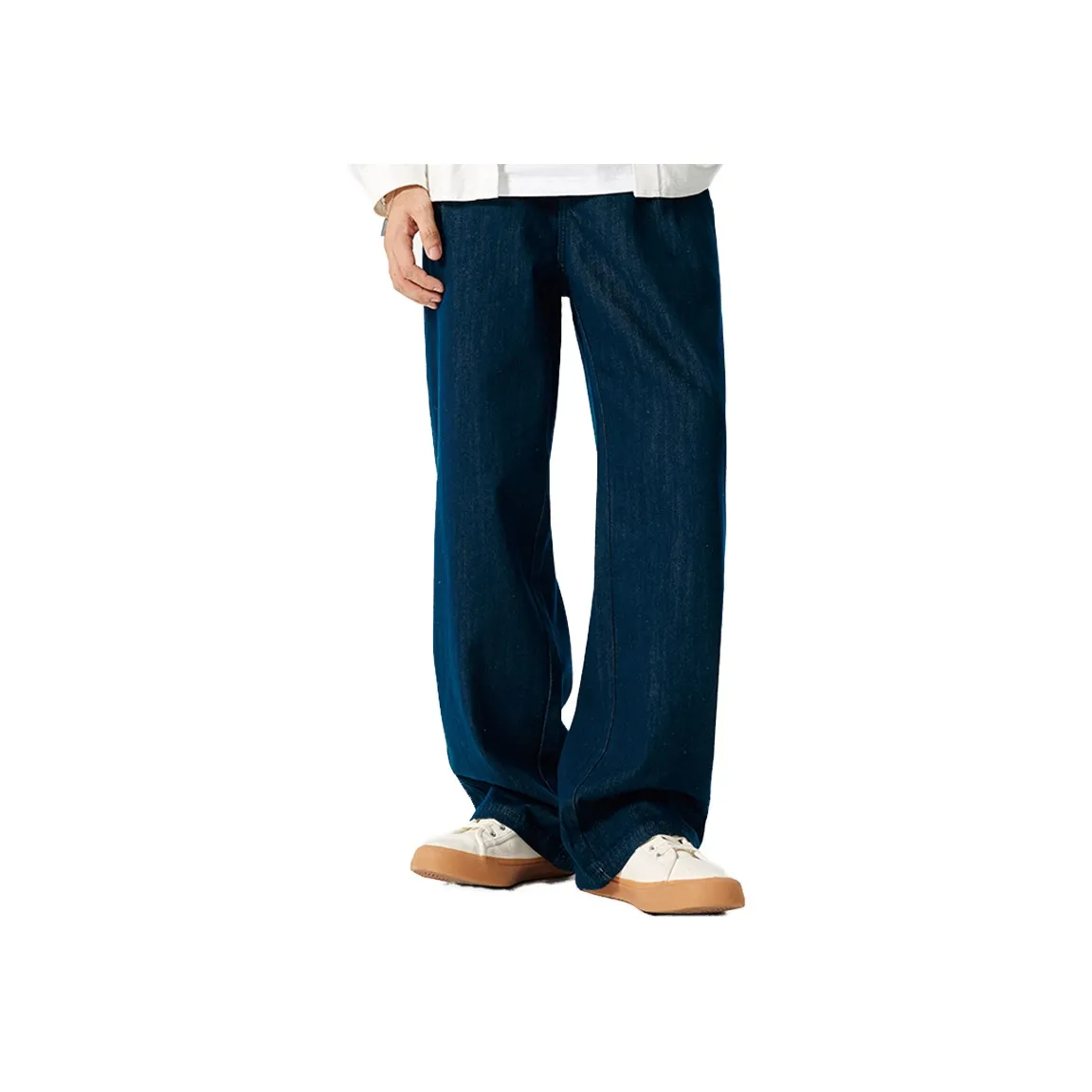 GTRG Jeans Unisex Navy Blue