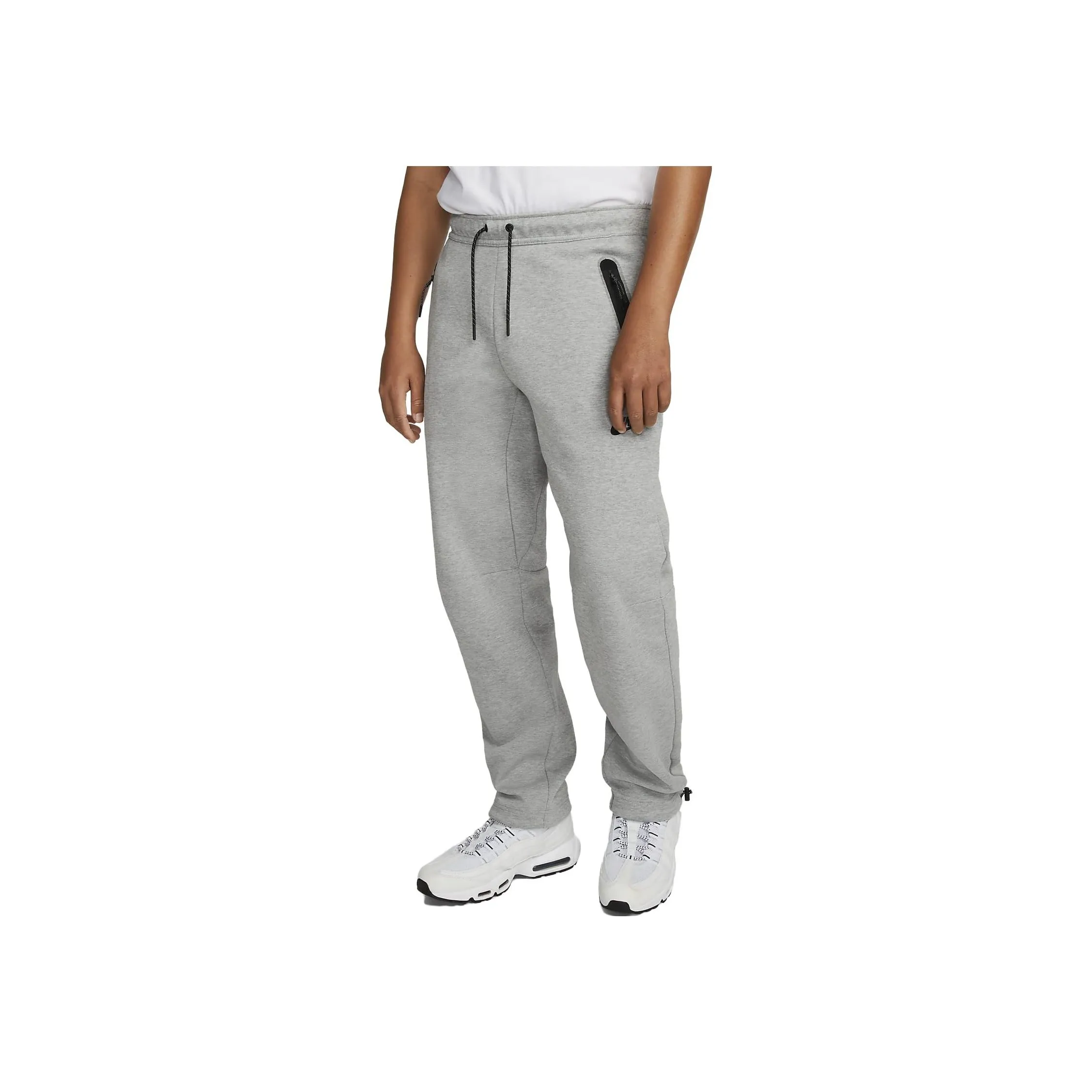 Nike Knitted Sweatpants Men's Light Gray