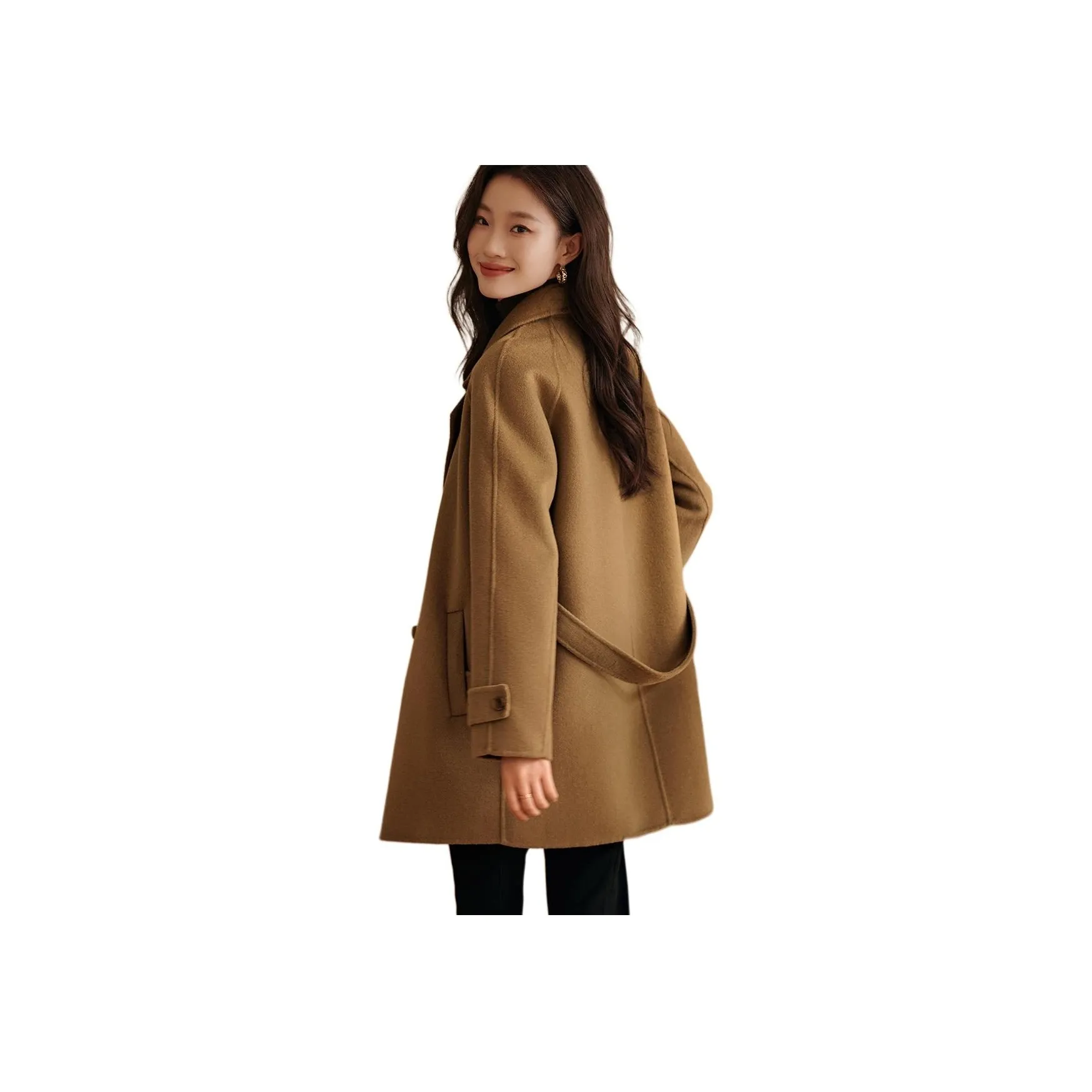 Mo Han Yi Mei Coat Women's Cool Camel