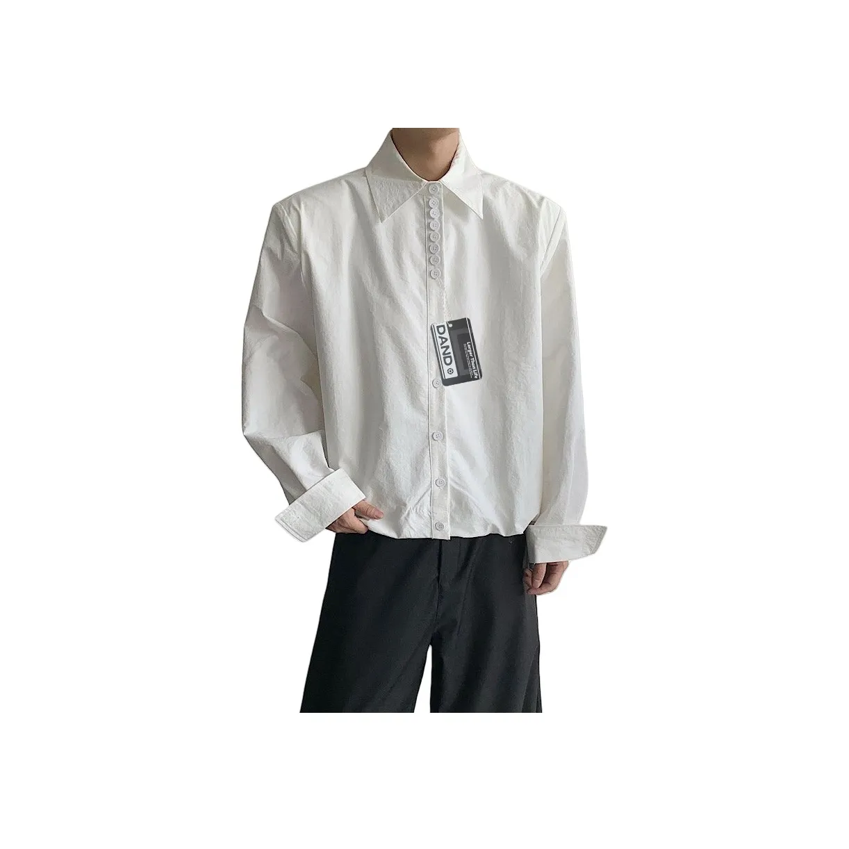 DAND Белый Унисекс Рубашки