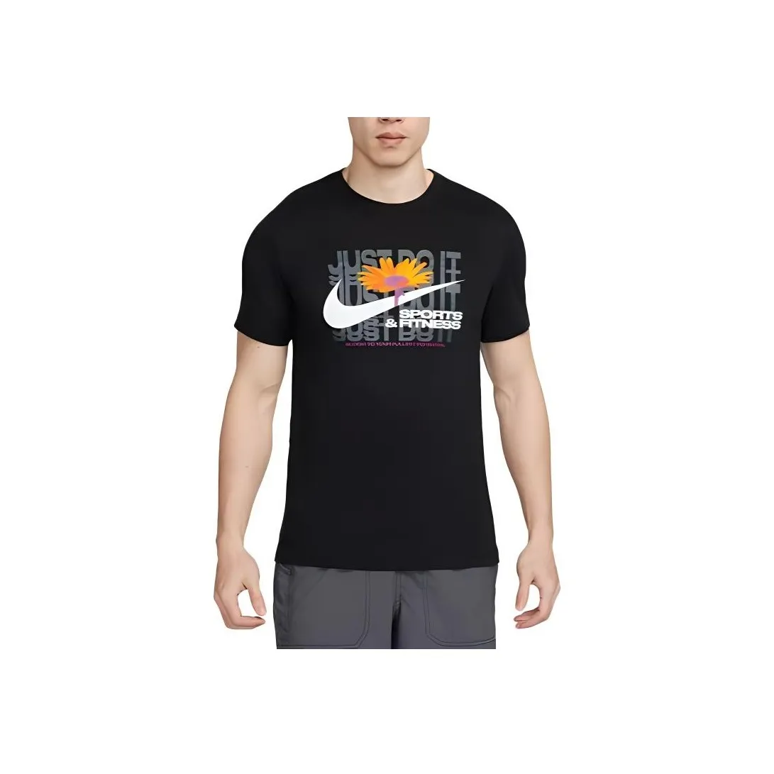 Nike T Shirts Men's Black