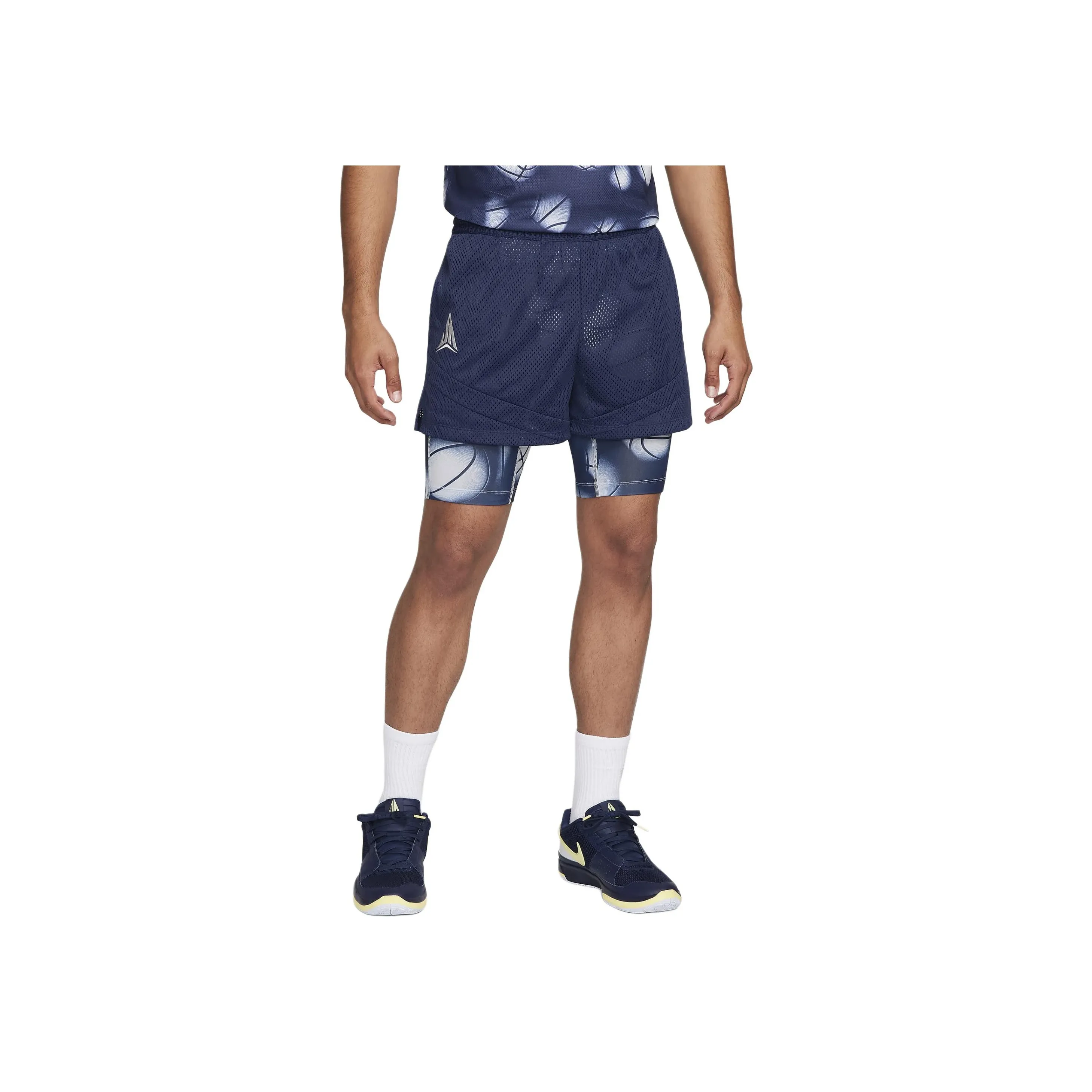 Nike Dri-FIT JA Basketball Shorts Men's Deep Navy Blue/Soccer Gray
