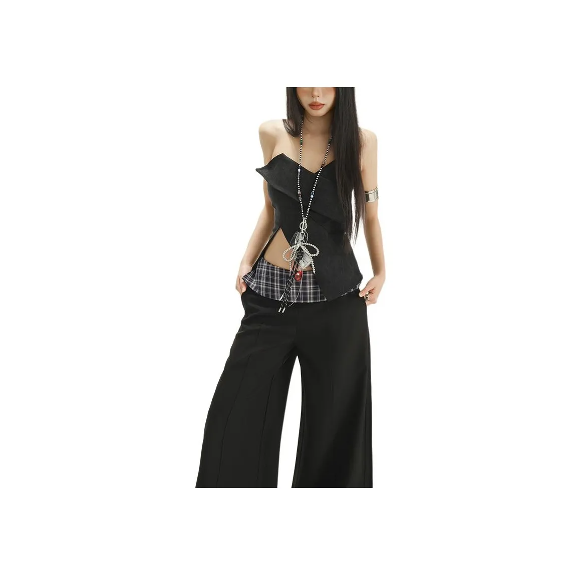 Kazakhstan Casual Pants Women's Black, Gray
