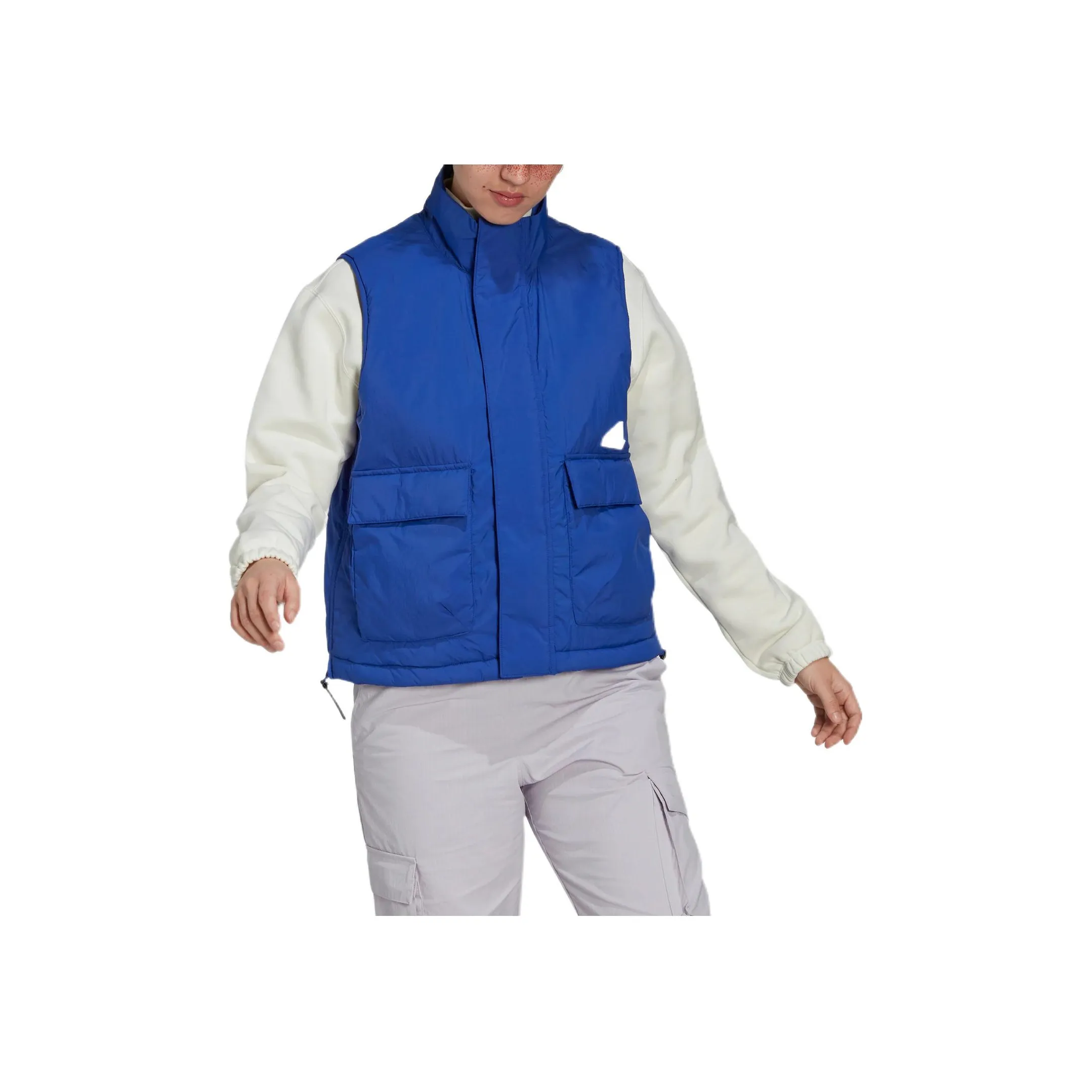 Adidas Синие Женские Жилеты
