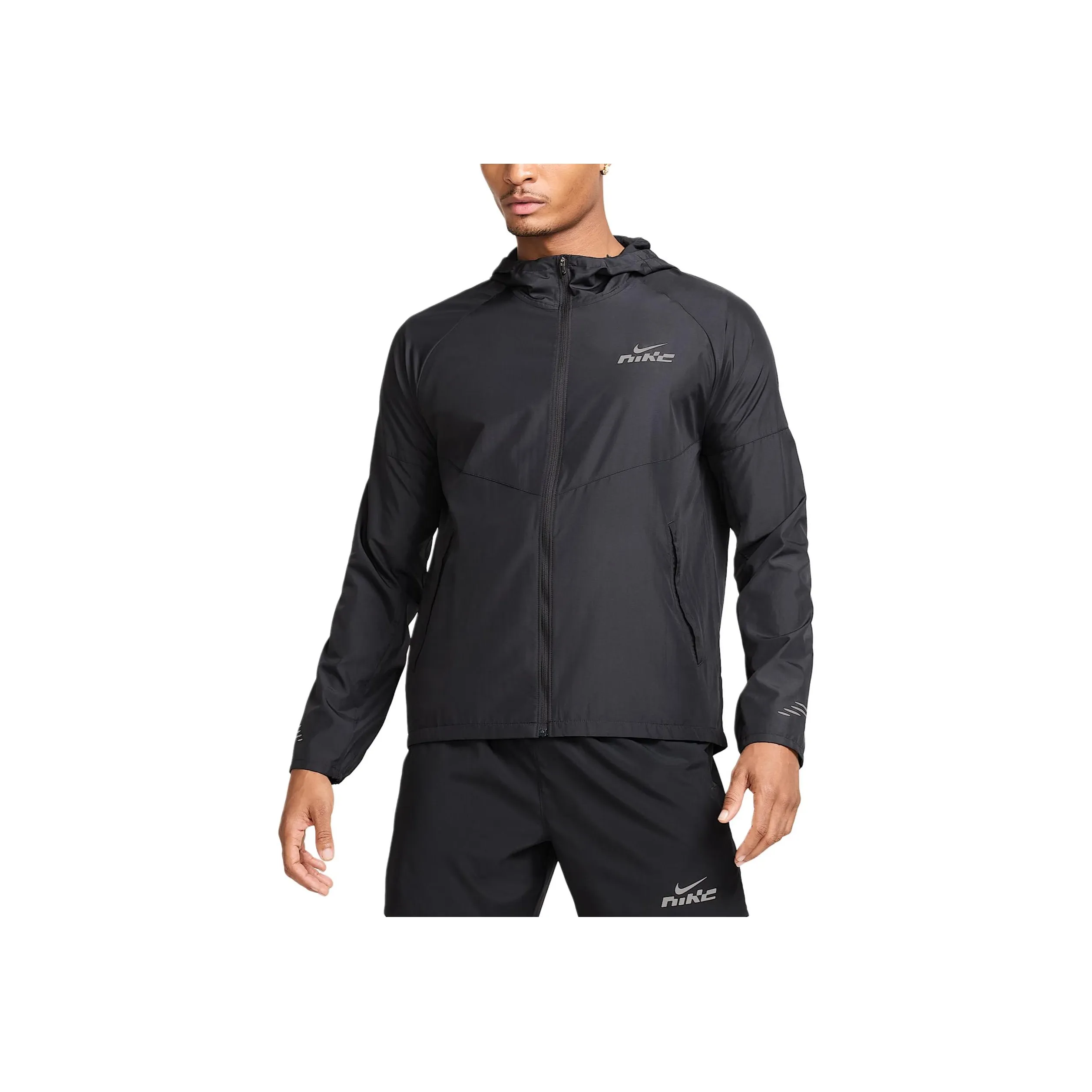 Nike Miler Flash Jackets Men Black