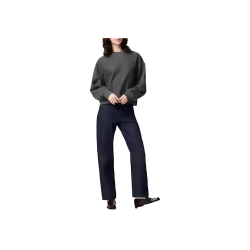 UNIQLO Темно-синие Женские Джинсы