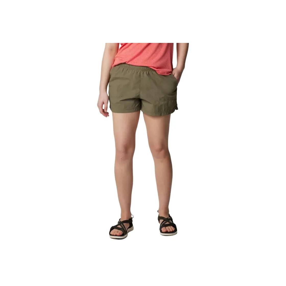 Columbia Sandy River™ Shorts Casual Shorts Women's Stone Green