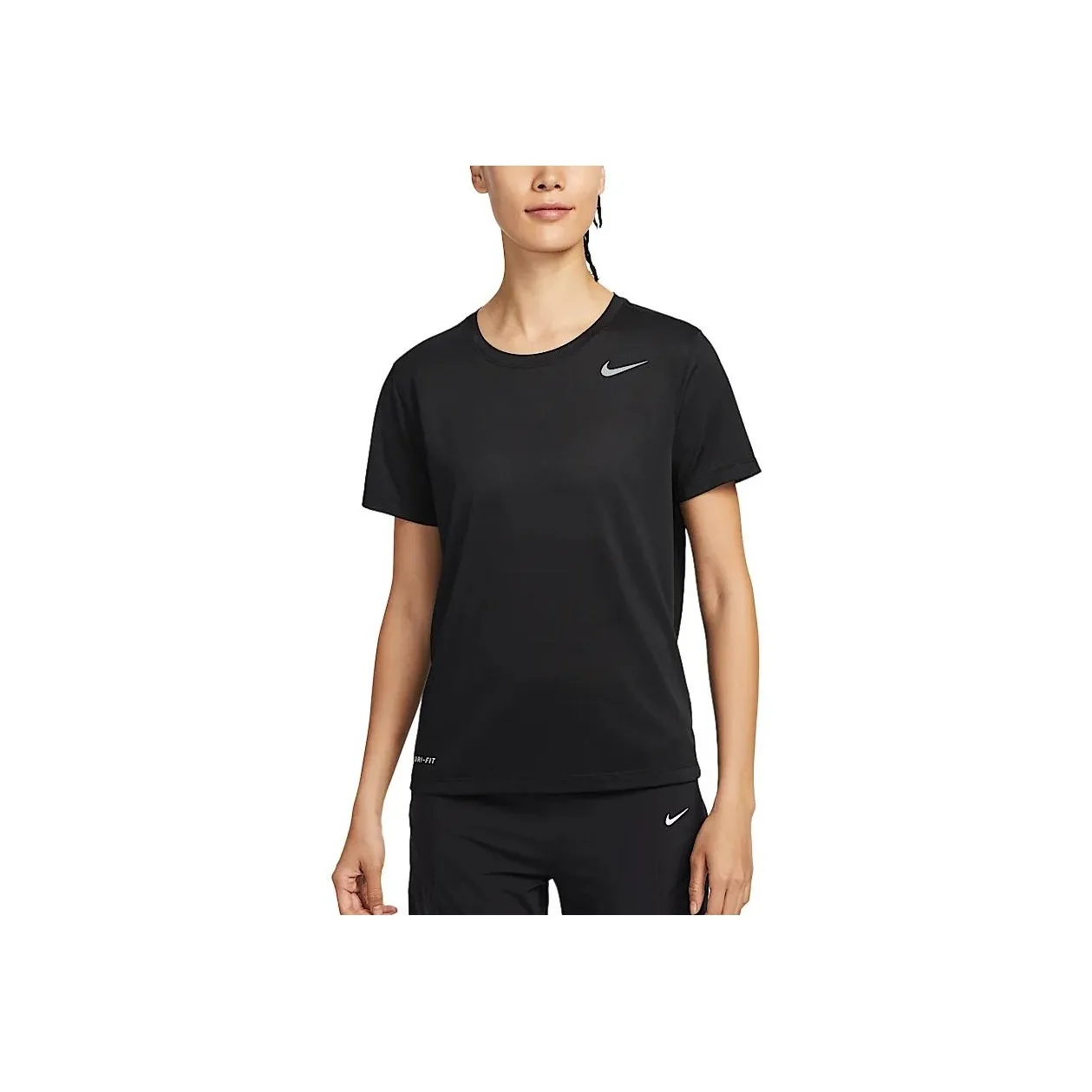 Nike Dri Fit T Shirt Women's Black