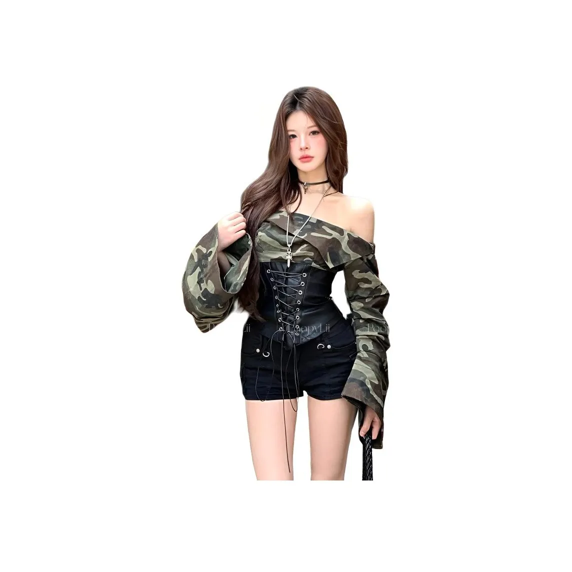 SKYA Камуфляж Женские T-рубашки