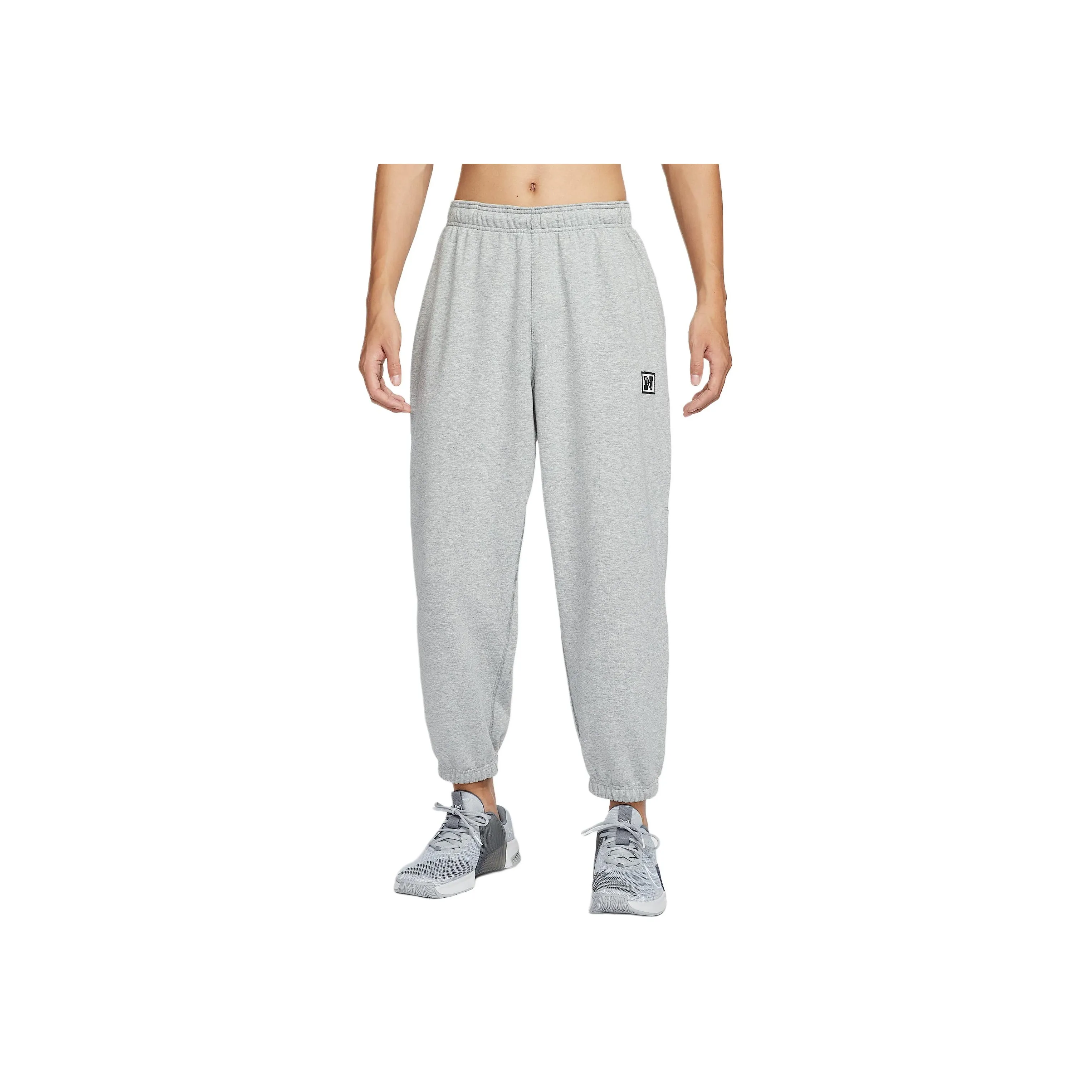 Nike Dri Fit Knitted Sweatpants Men's Gray