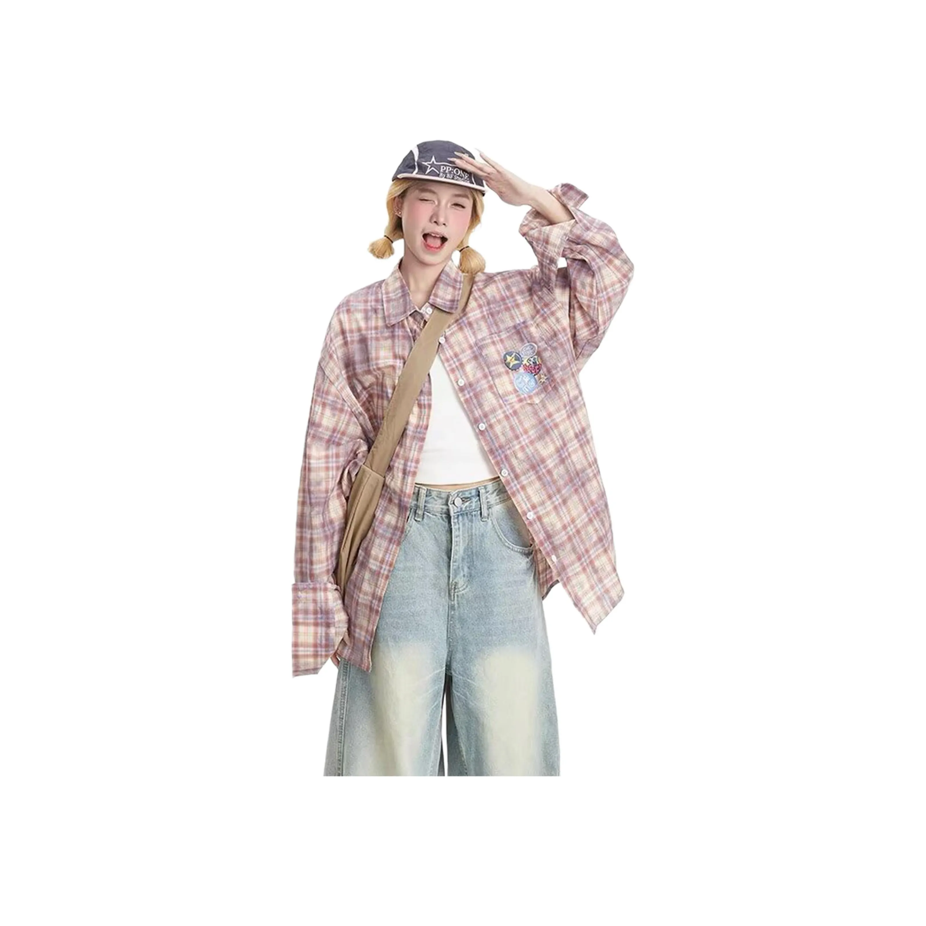 REXSHION Розовые Унисекс Рубашки