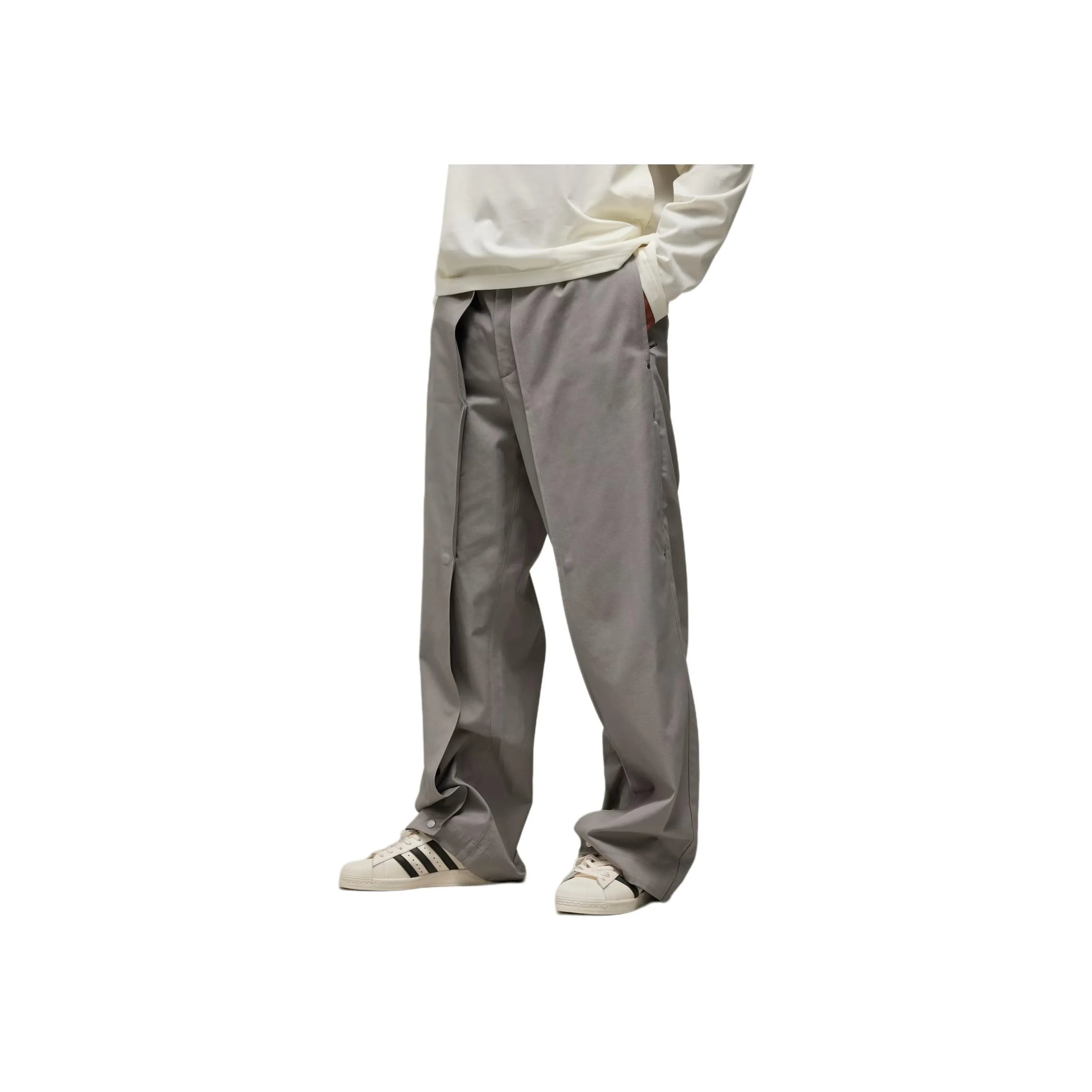 Y 3 Серые Унисекс Повседневные Брюки