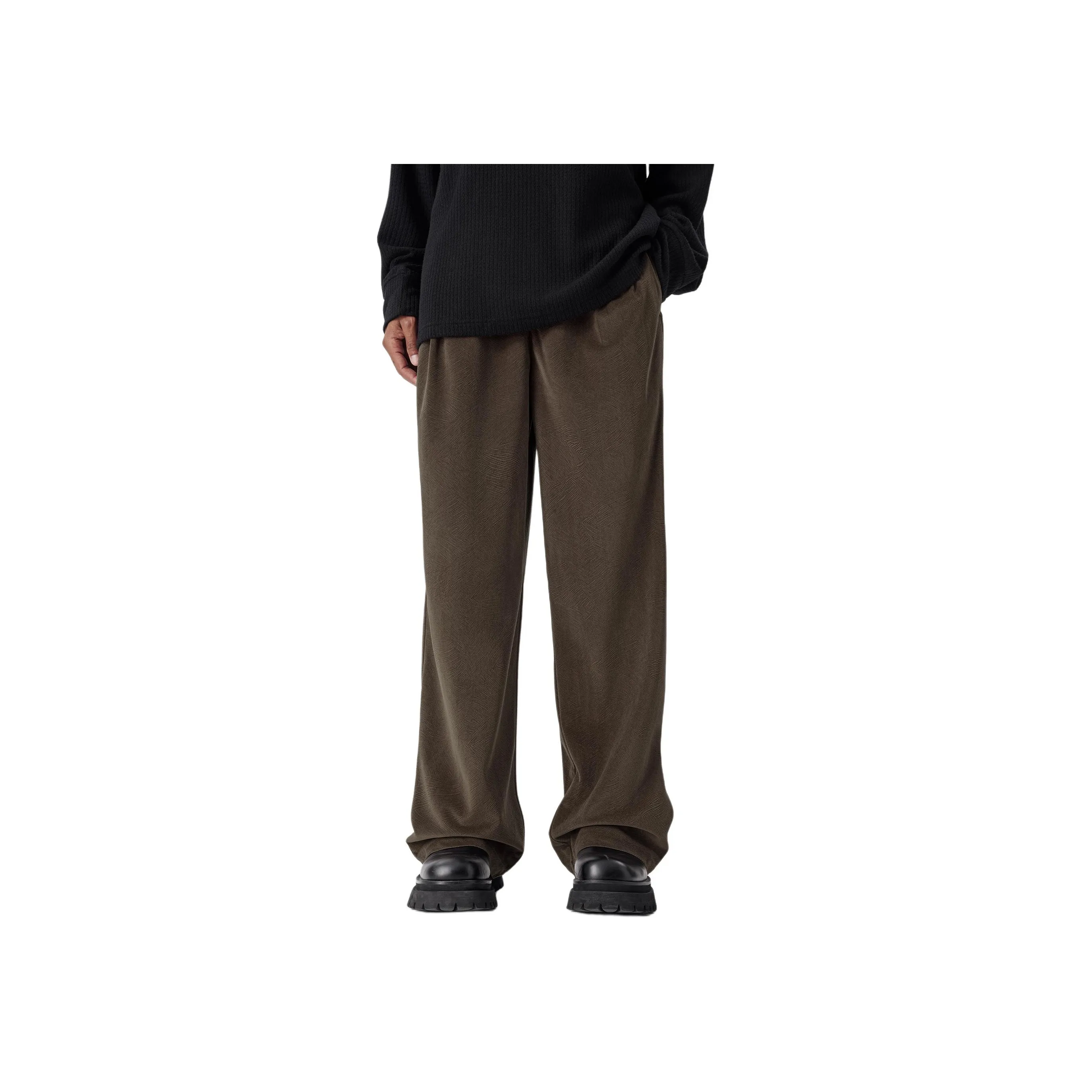 Bodydream Темно-коричневый унисекс костюм брюки