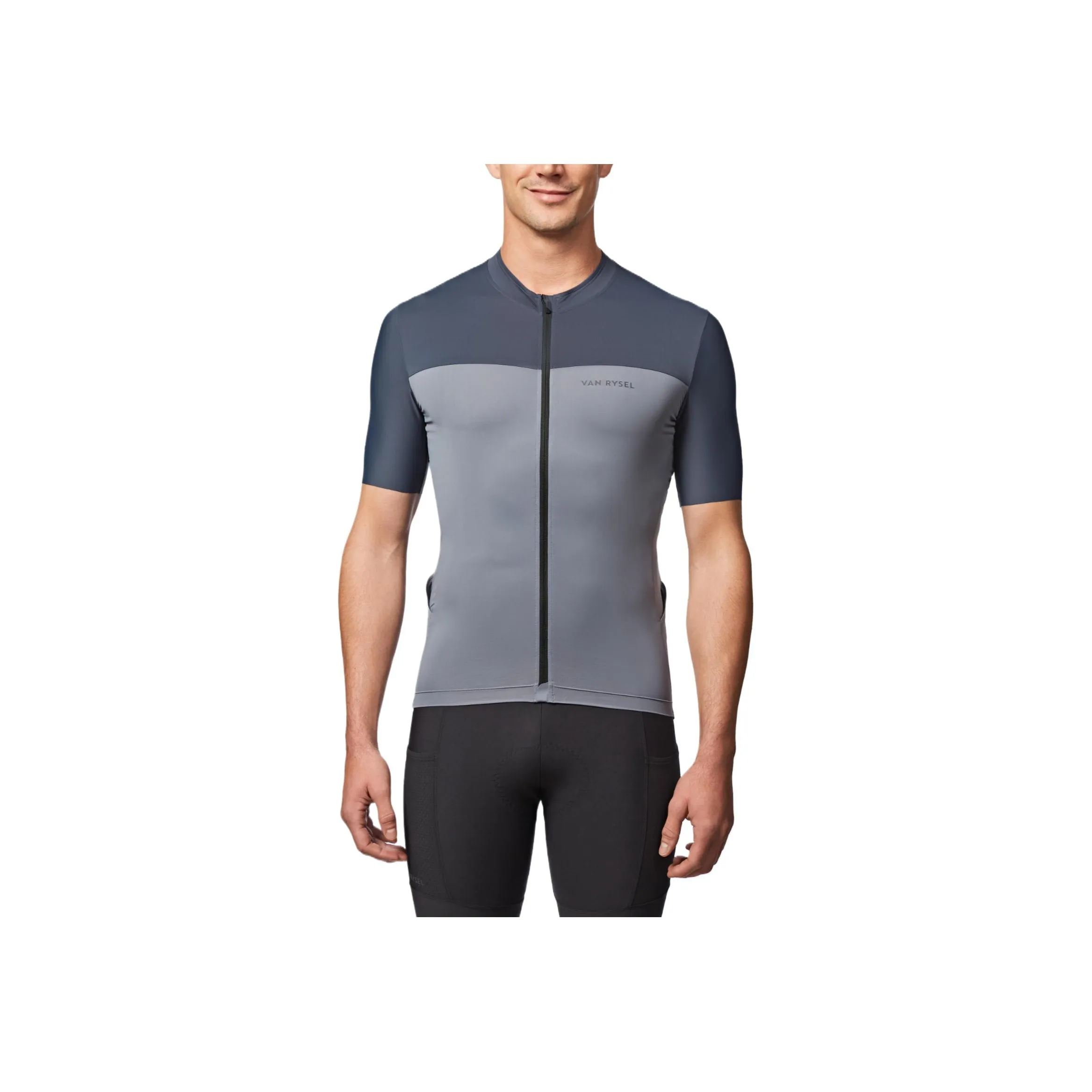 DECATHLON Cycling Clothing Men's Medium Gray Ink