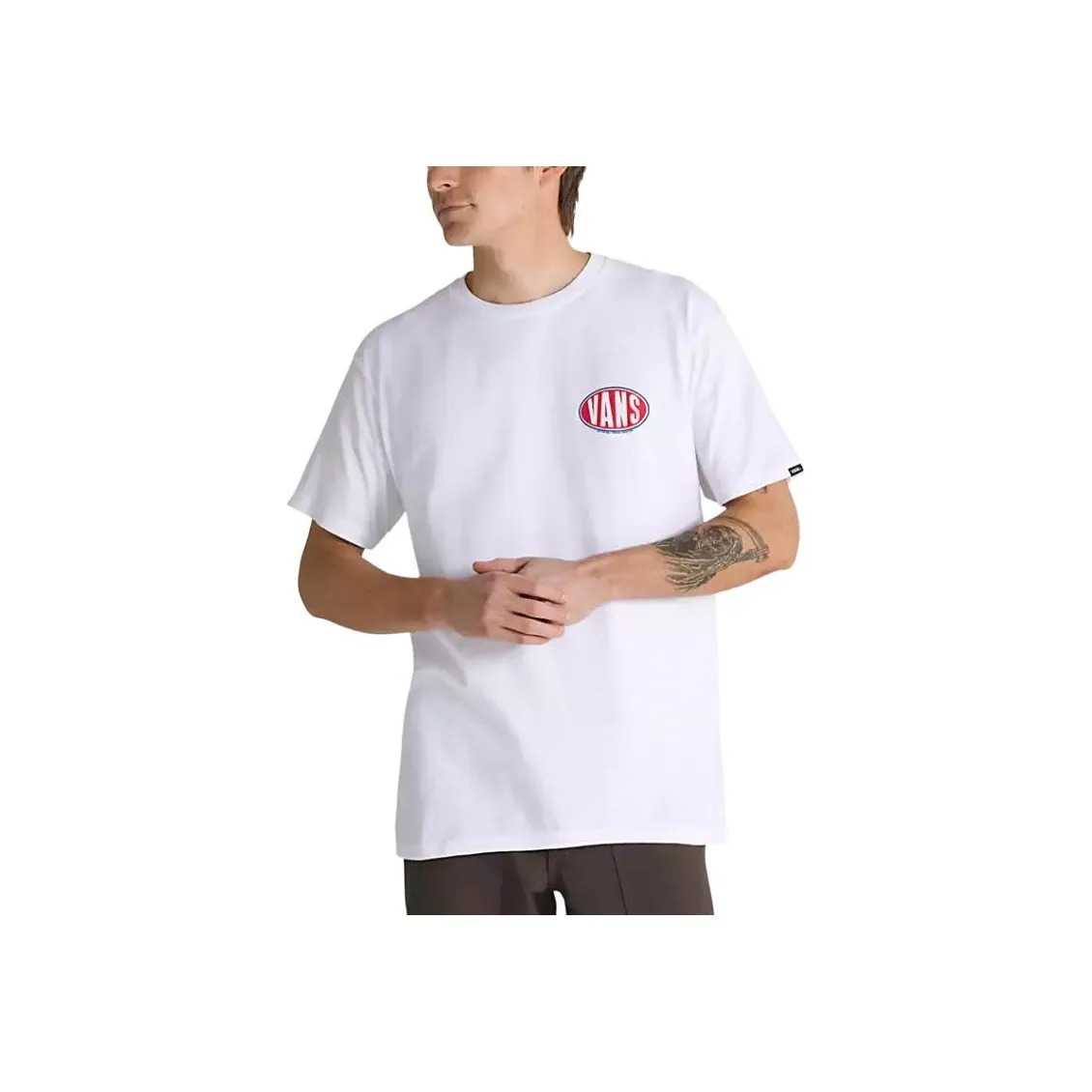 Vans Spray On T Shirt Men White