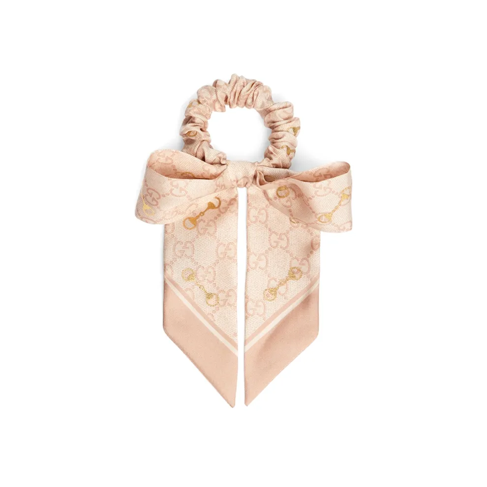 GUCCI Gg Scrunchie And Bow Set