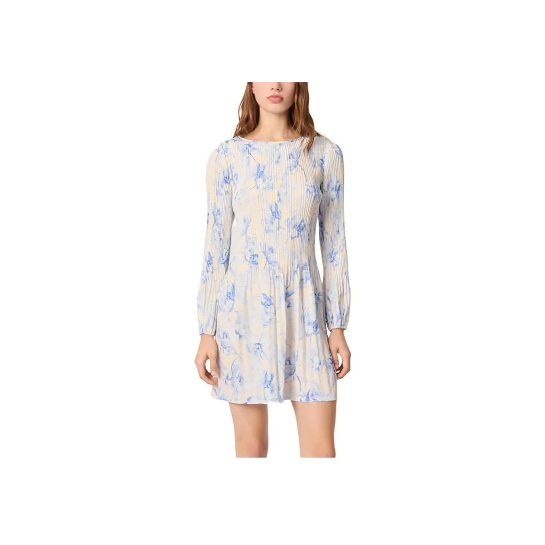 Maje Long Sleeved Dresses Women's Multicolor