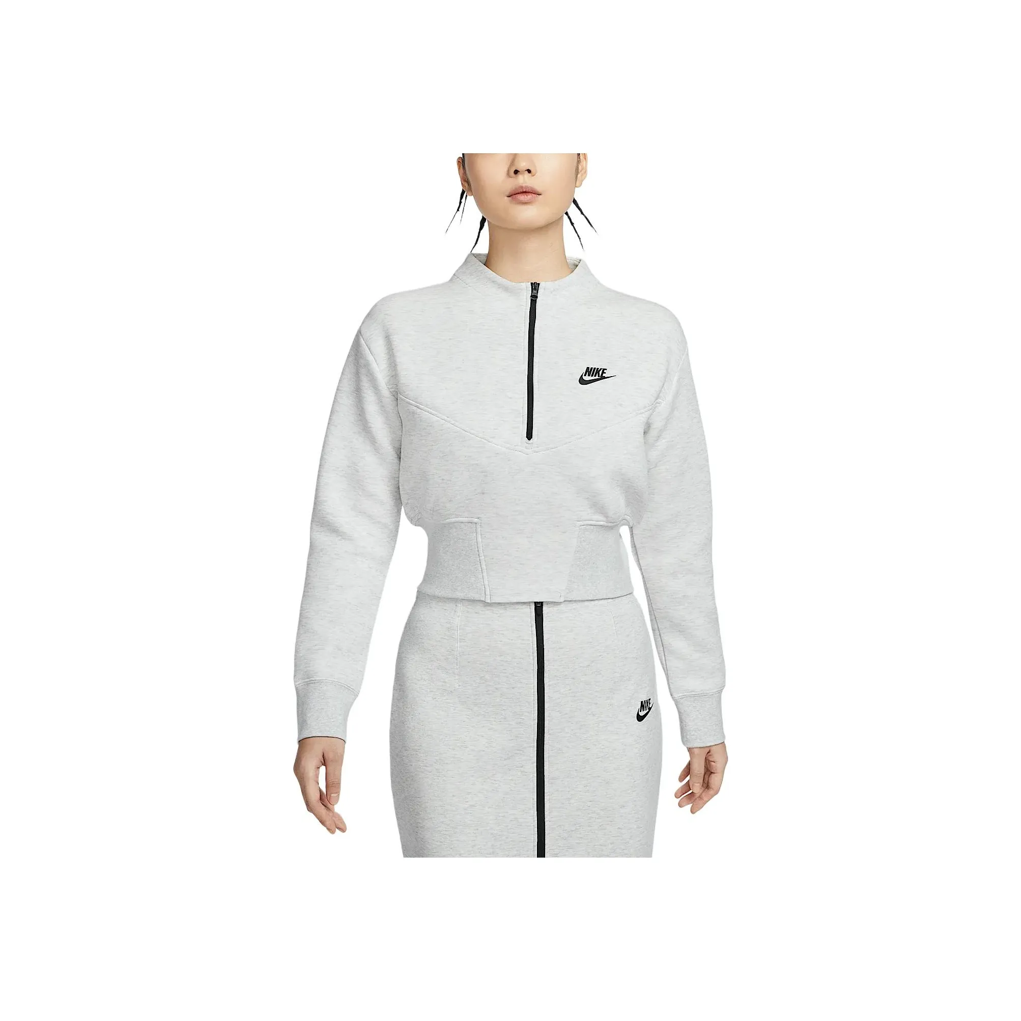 Nike Sportswear Tech Fleece Women's Cropped 1/2-Zip Top