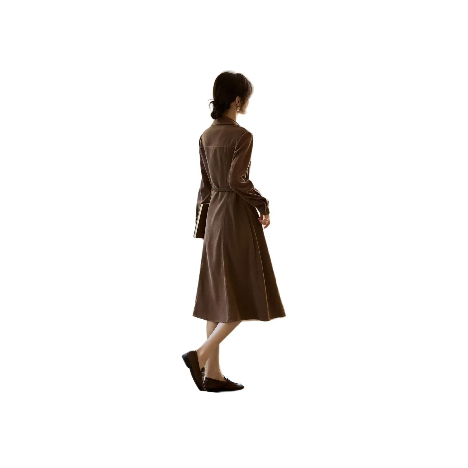XWI Long Sleeved Dress Women's Khaki