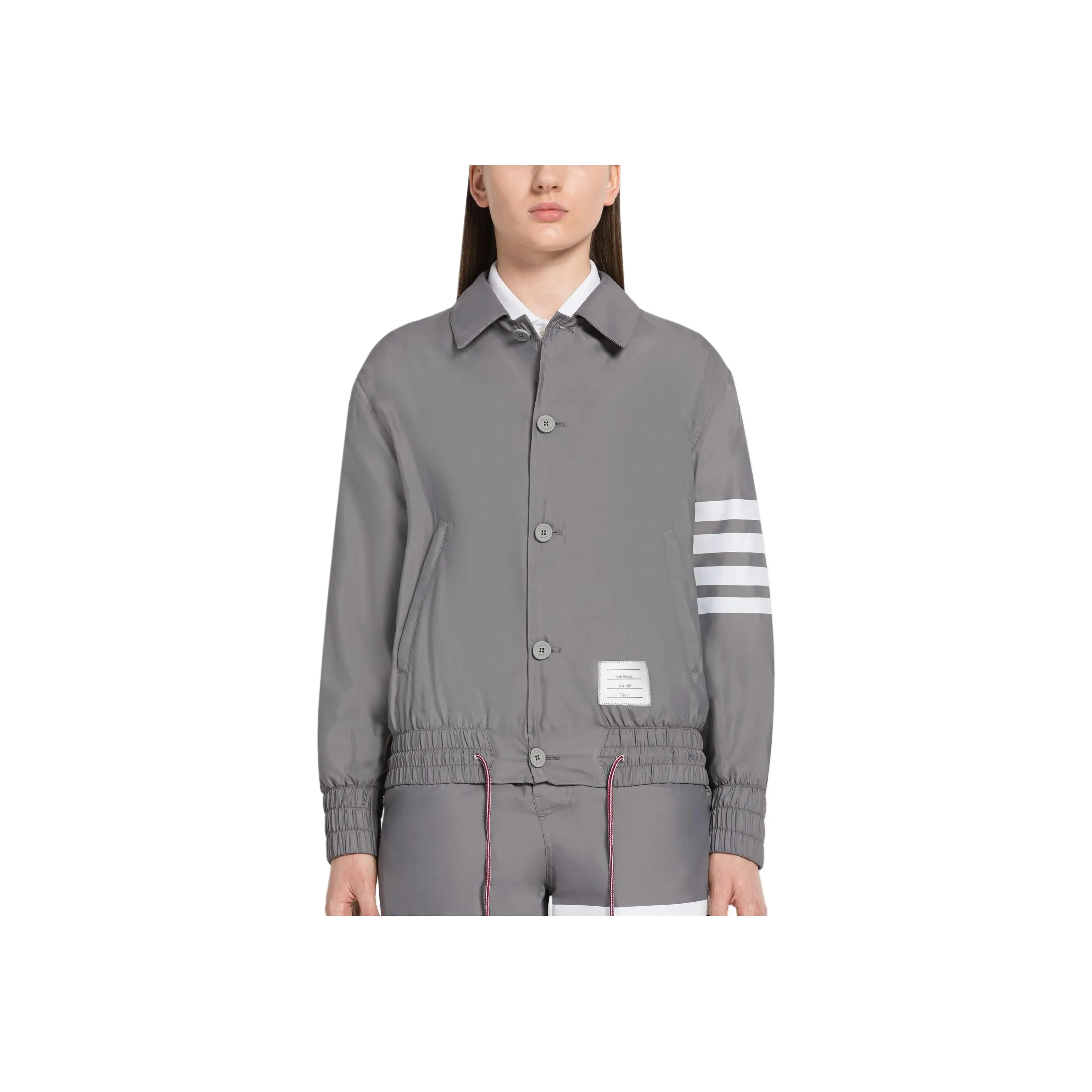 THOM BROWNE Jackets Men's Gray