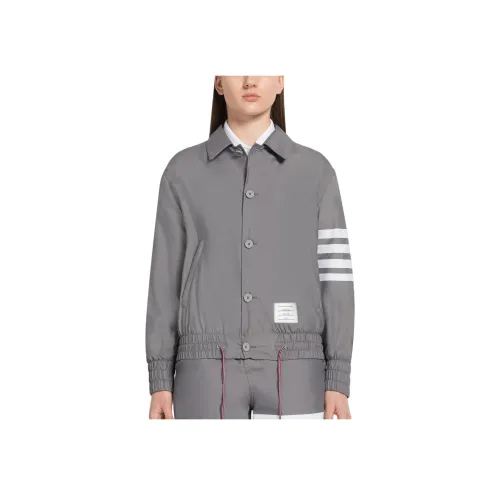 THOM BROWNE Серый Мужские Куртки
