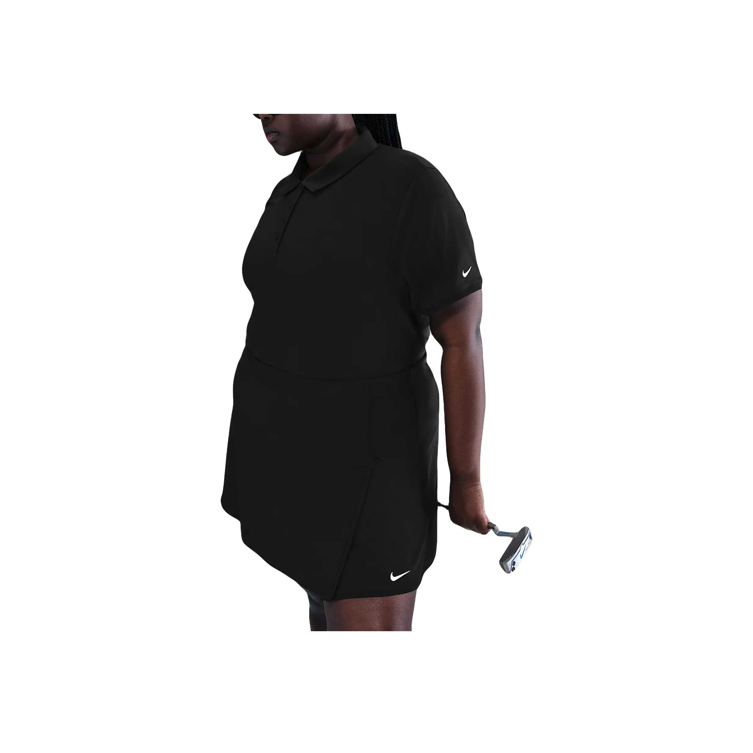 Nike Victory Women's Dri FIT Short Sleeve Golf Polo Plus Size