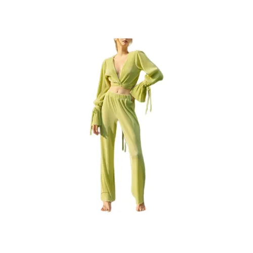 VIKINI VENDER SWIM WEAR BEACH WEAR Зеленый Женские Повседневные костюмы