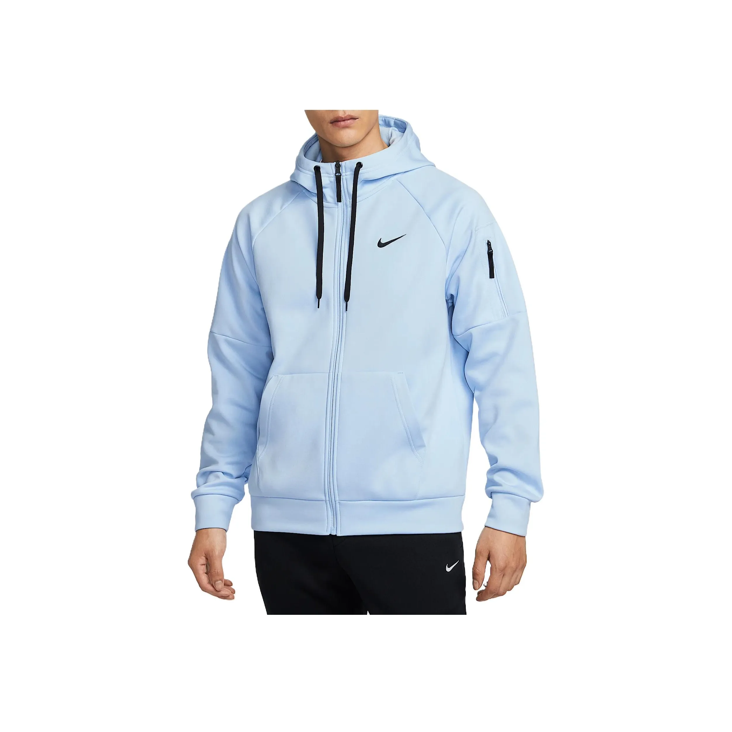 Nike Therma-FIT Flyknit Velvet-feel Coat Men's Celestine Blue/Celestine Blue/Black