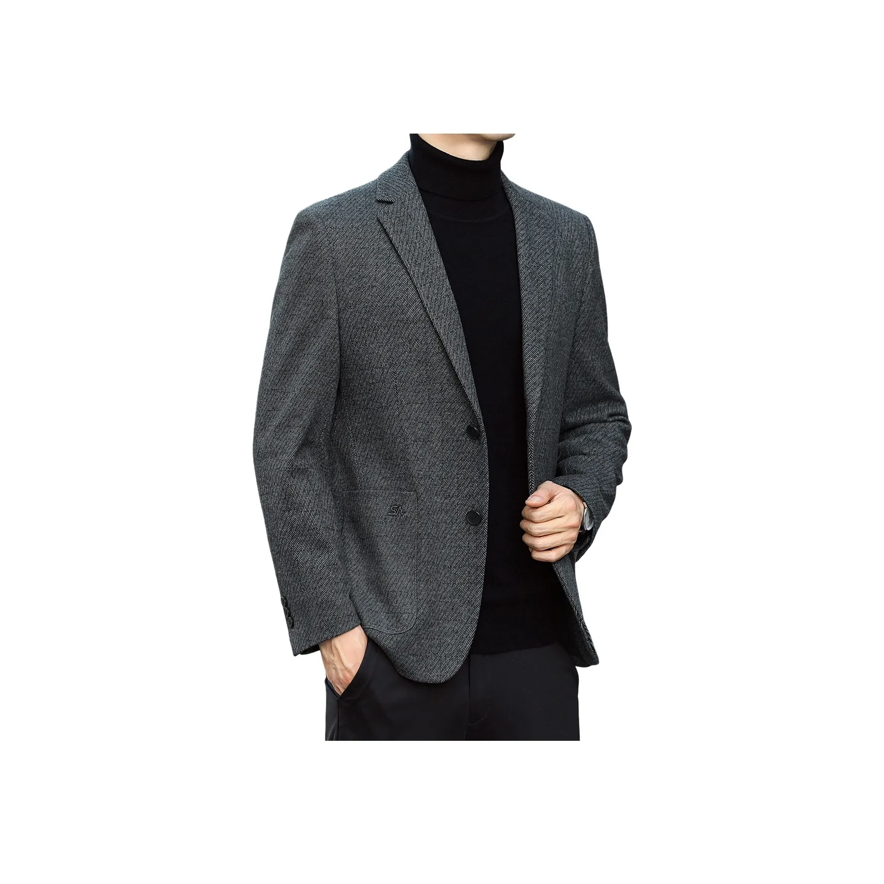 FORTEI Business Suit Men's Gray