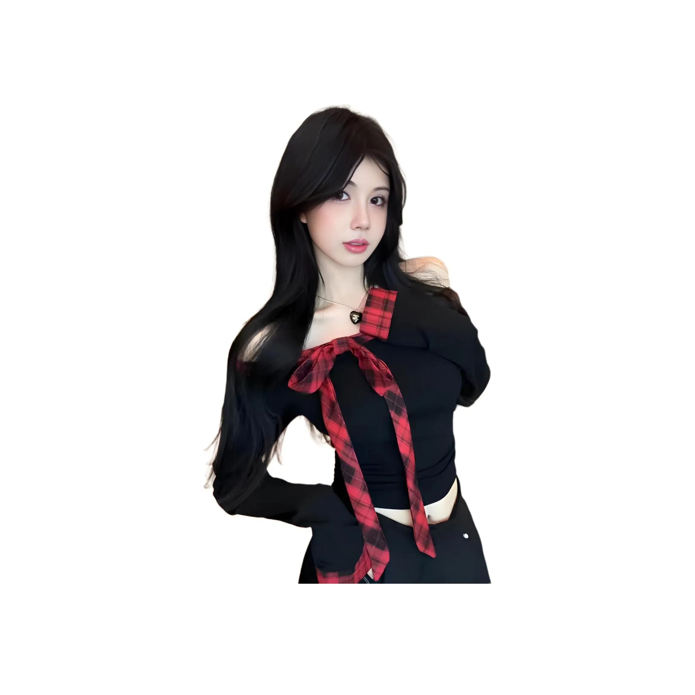 DOSOHEB Черные Женские T-рубашки