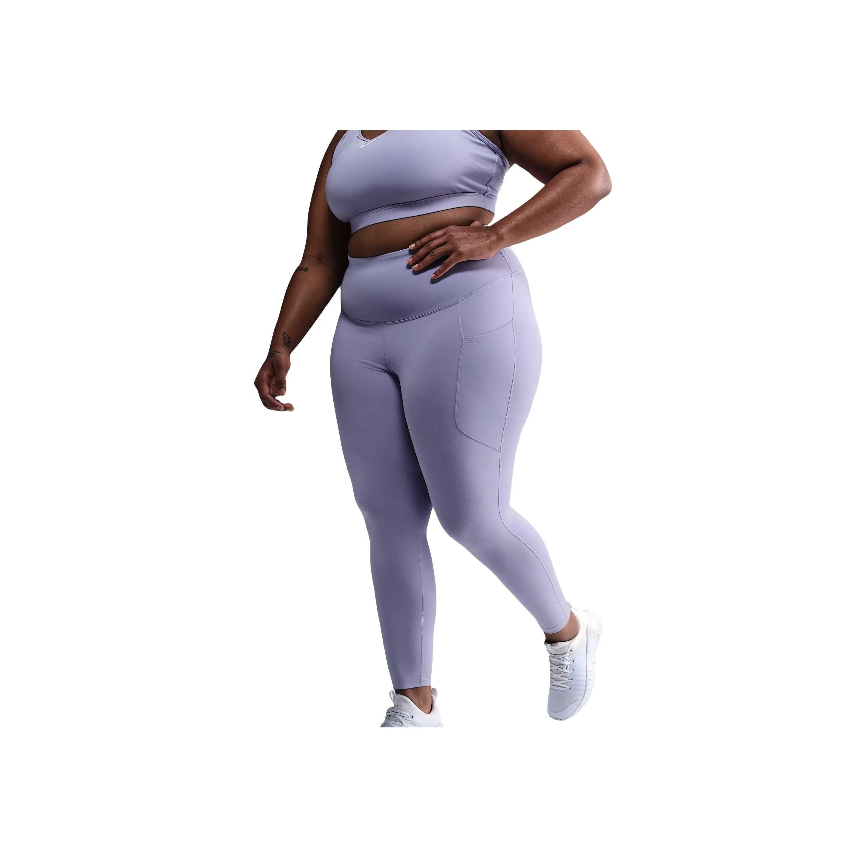 Nike Dri Fit Yoga Pants Women's Purple