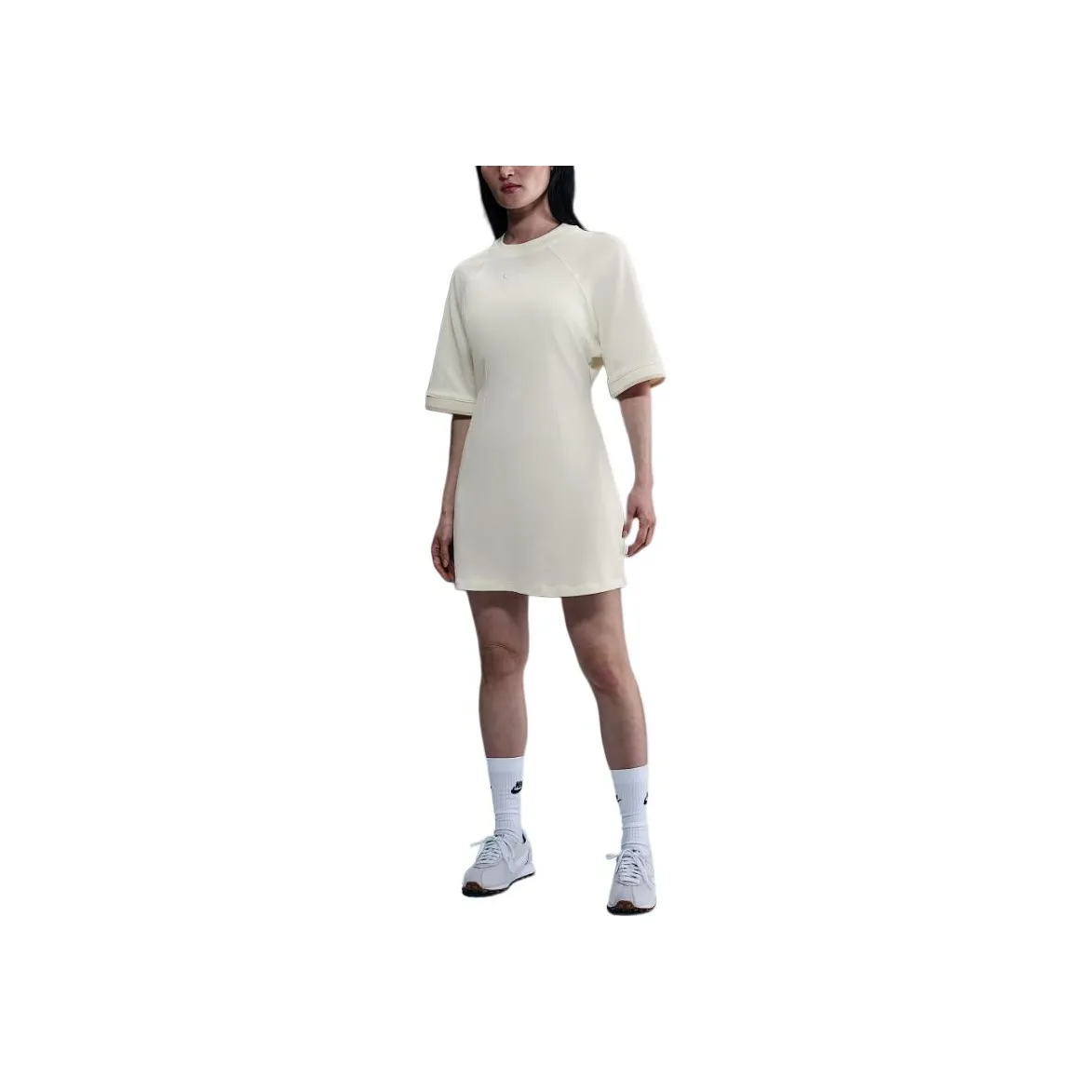 Nike Sportswear1972 Short Sleeved Dress Women's Canvas/Light Gold Wood Brown