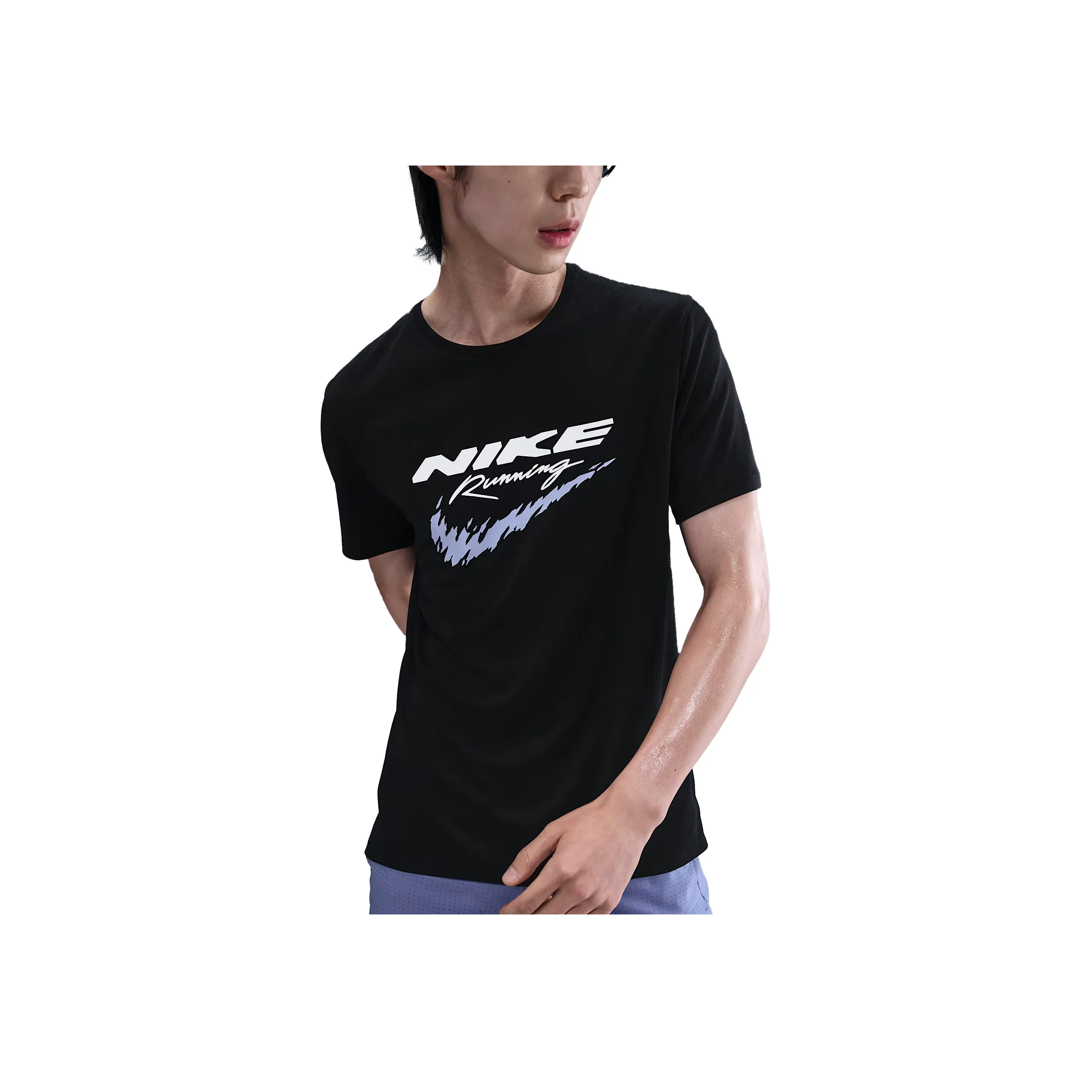 Nike Dri Fit MILER T Shirt Мужской