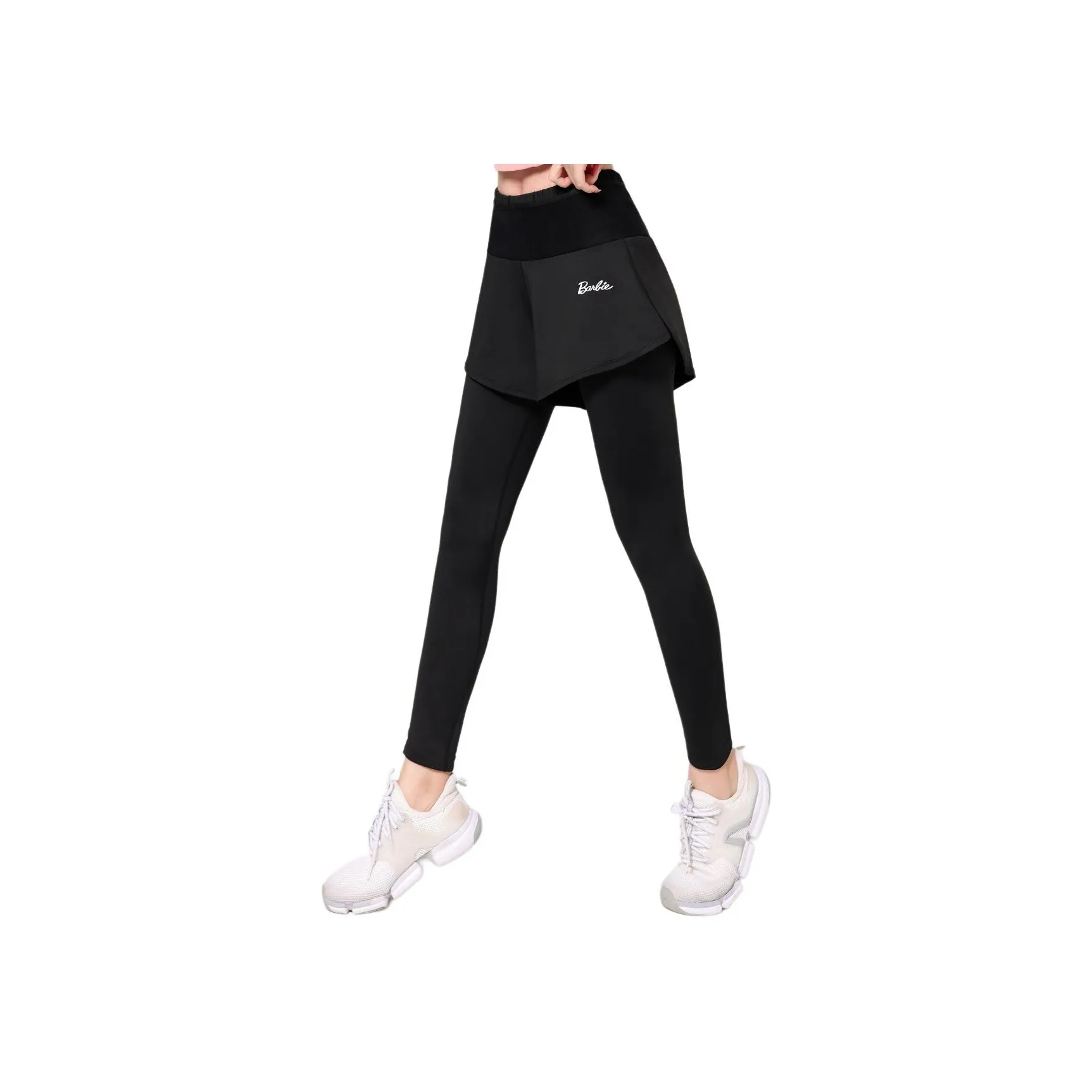 Барби Черный Женские Спортивные Брюки